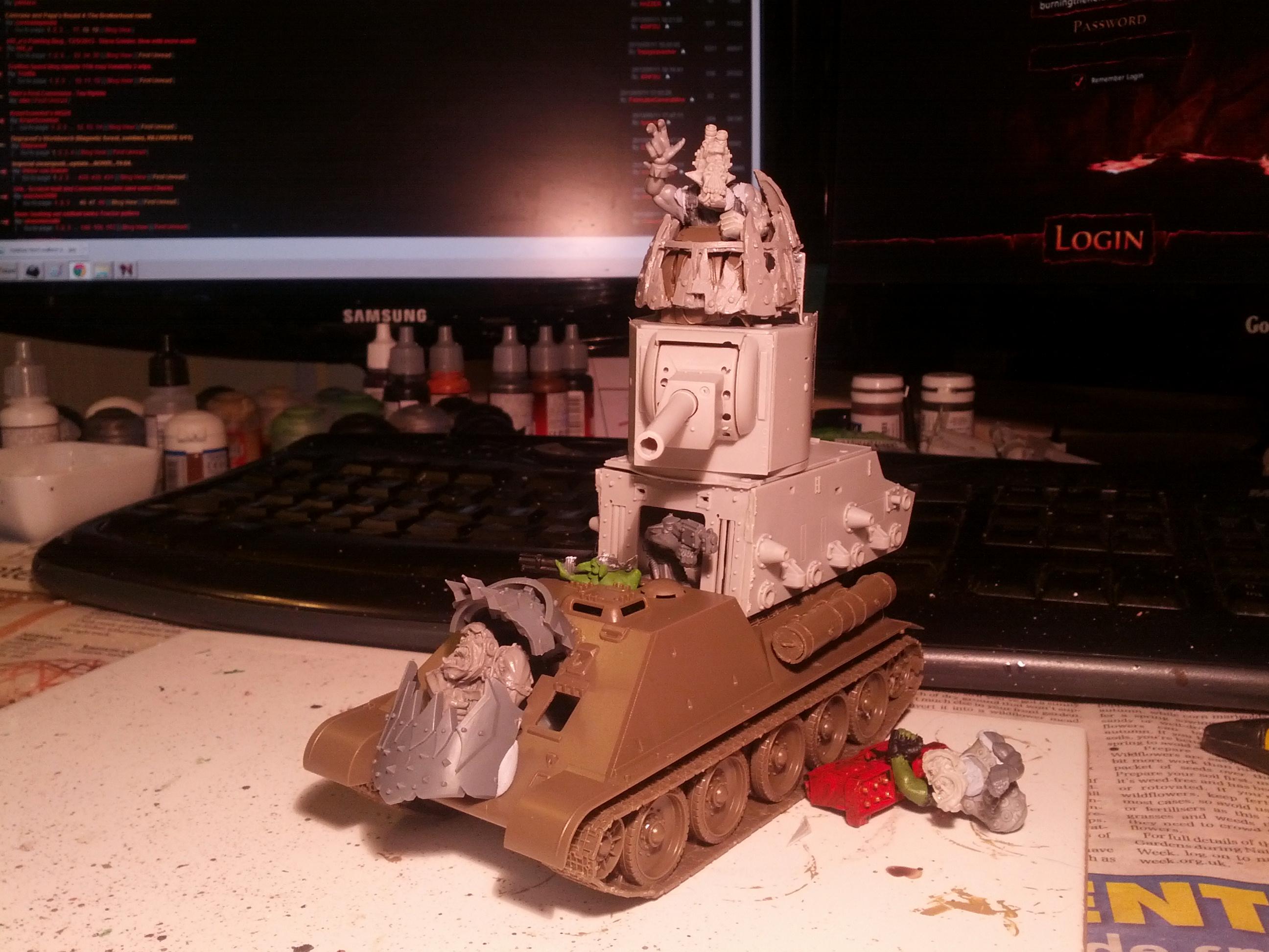 Battlewagon, Germans, Orks, Tank
