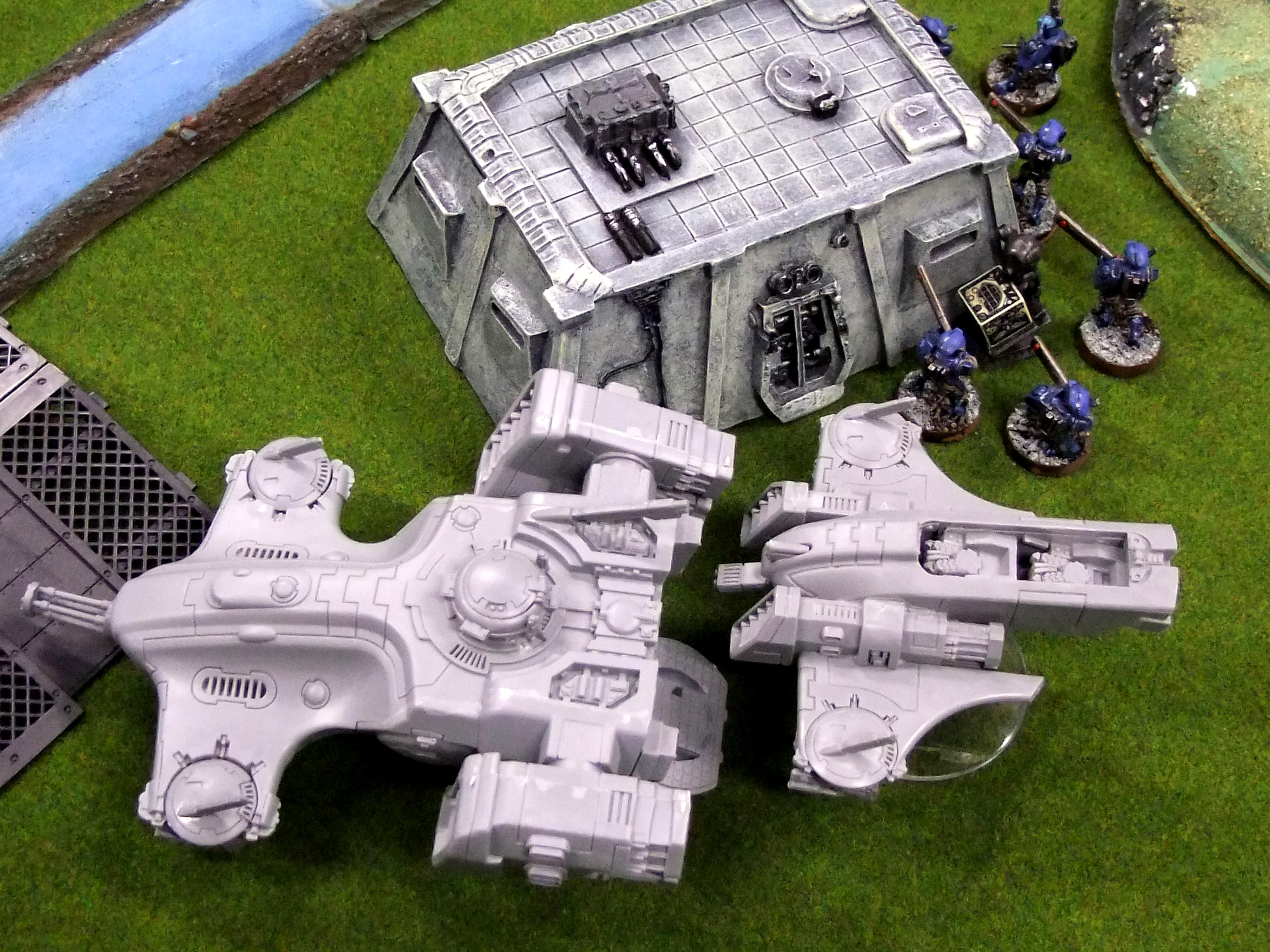 Bike, White Scars, Devilfish, Piranha and fire warriors