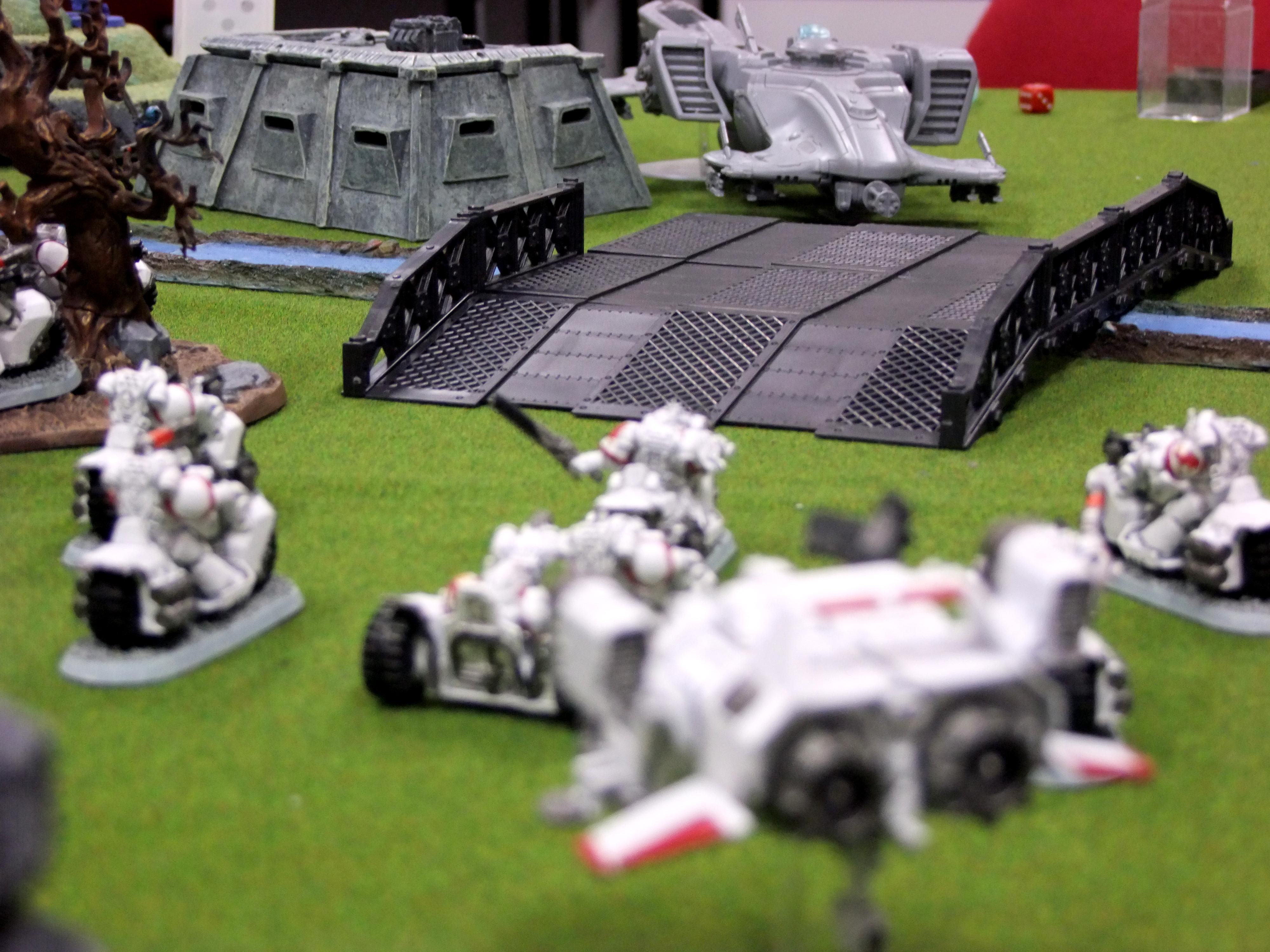 Bike, Tau, White Scars