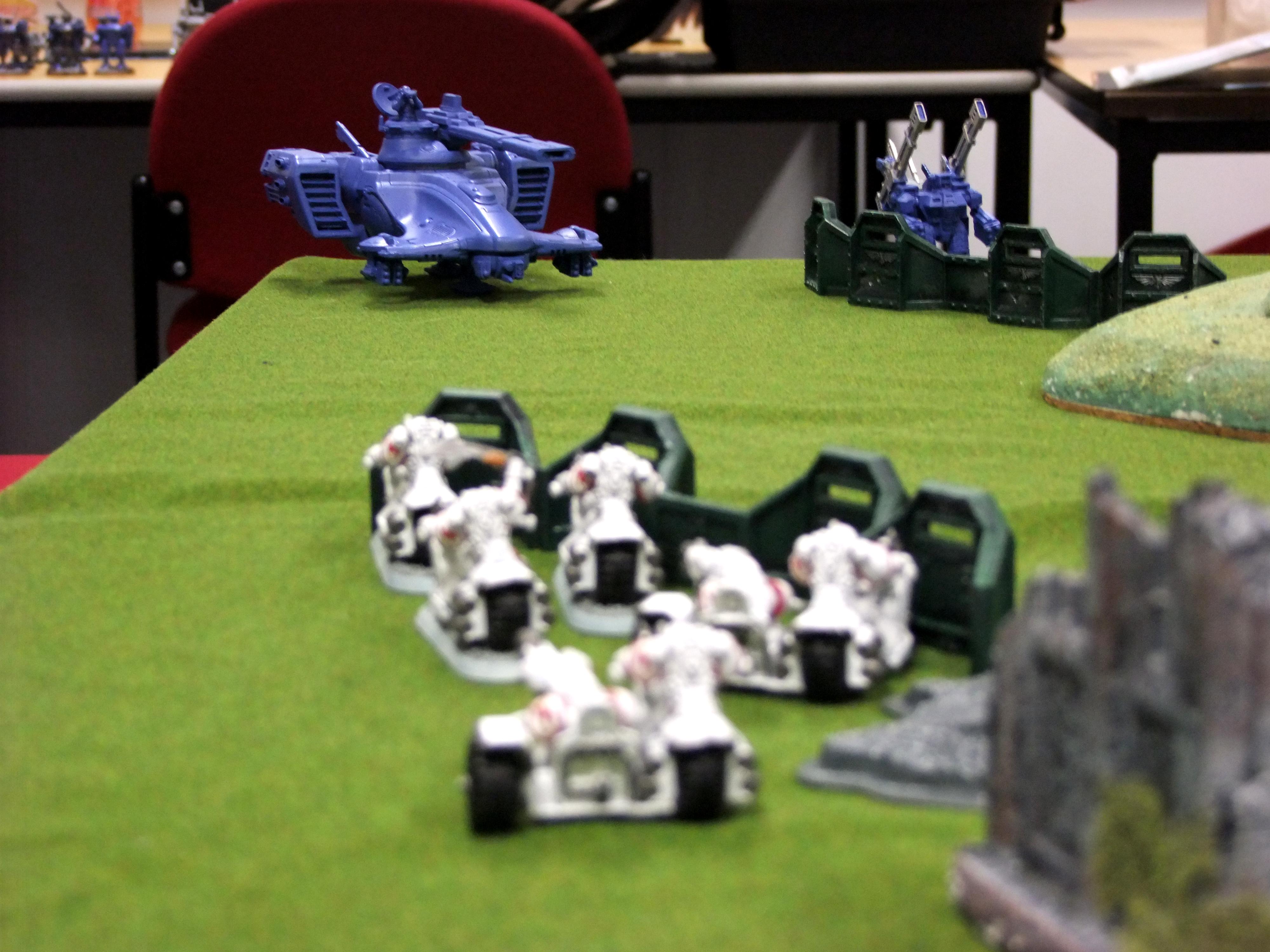 Bike, Tau, White Scars