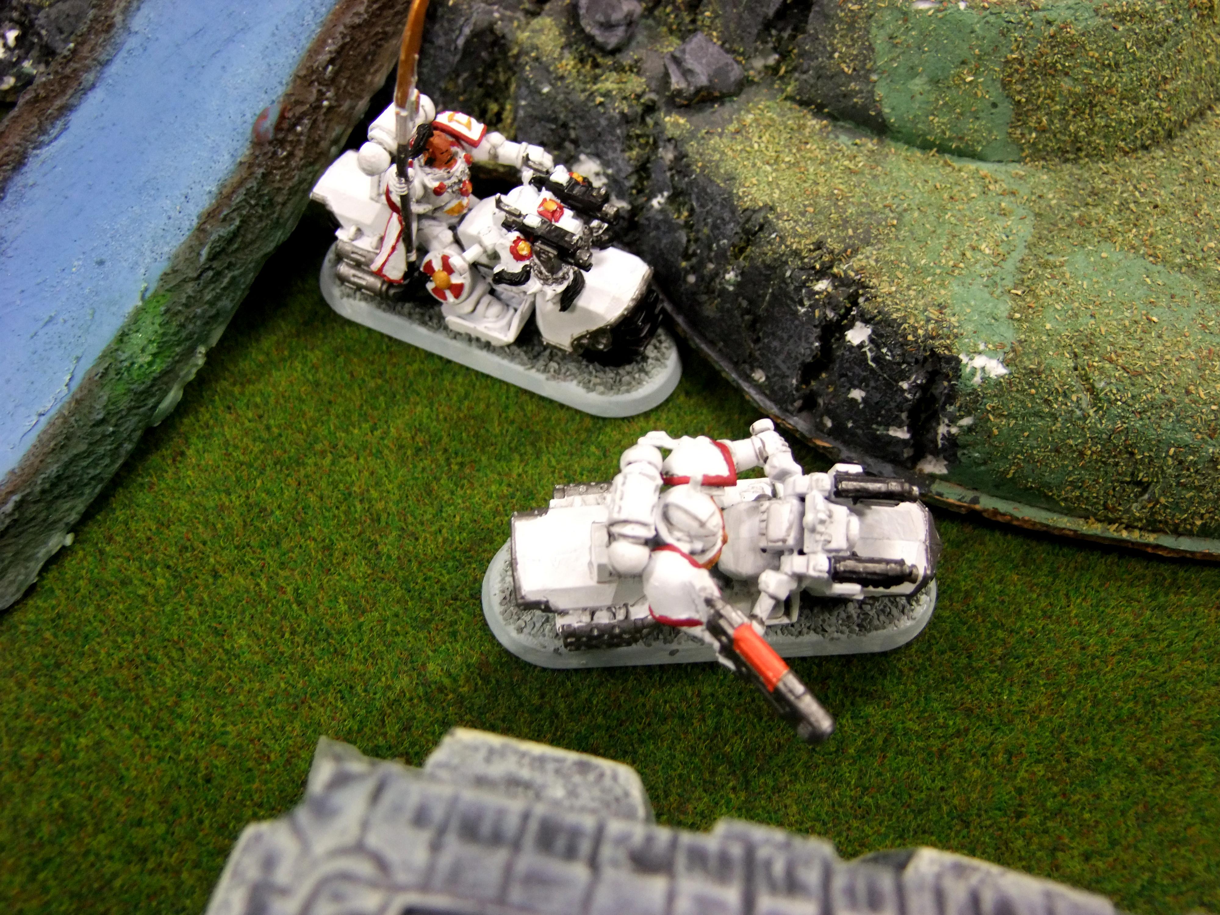 Bike, Tau, White Scars