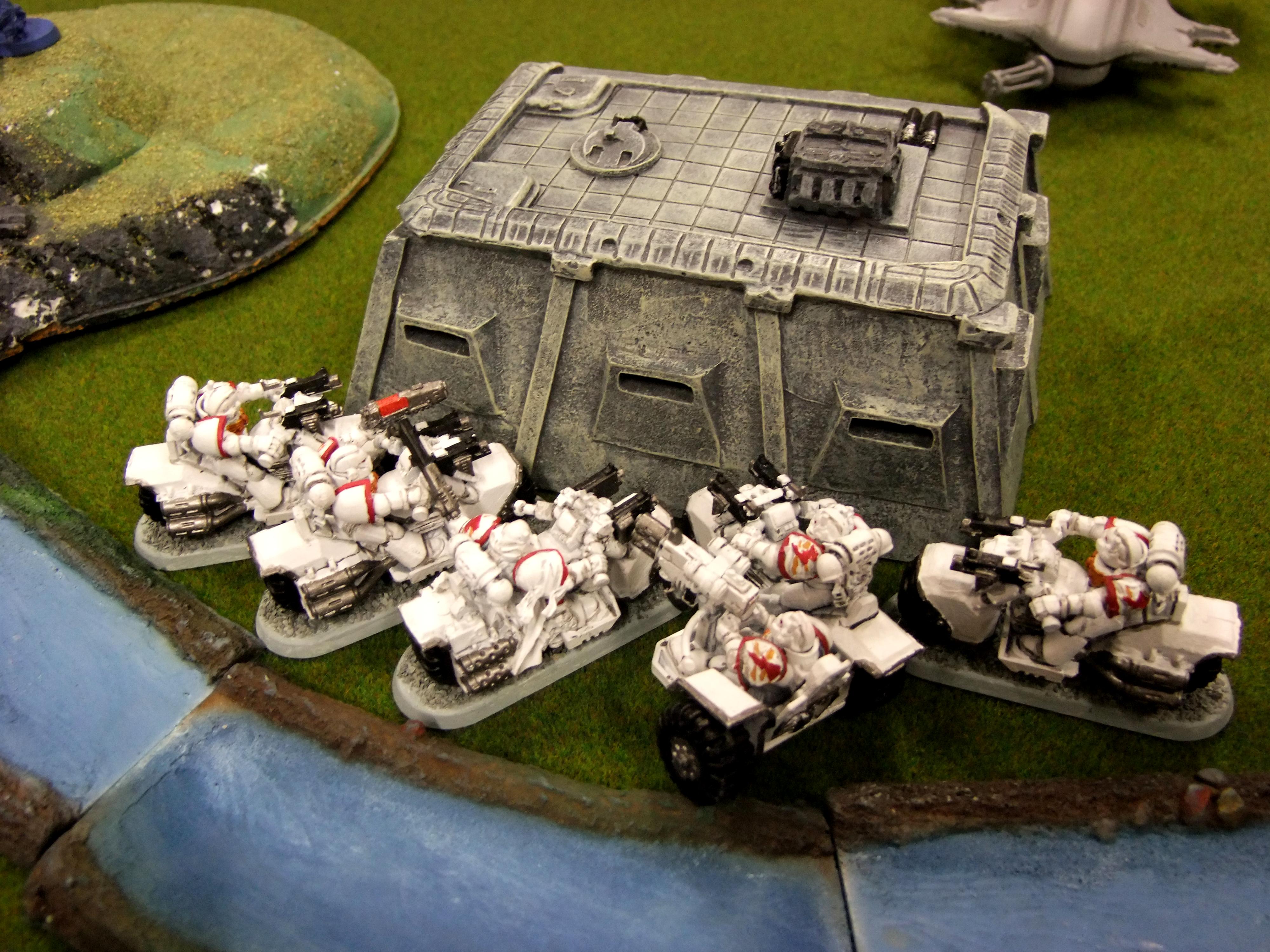 Bike, Tau, White Scars