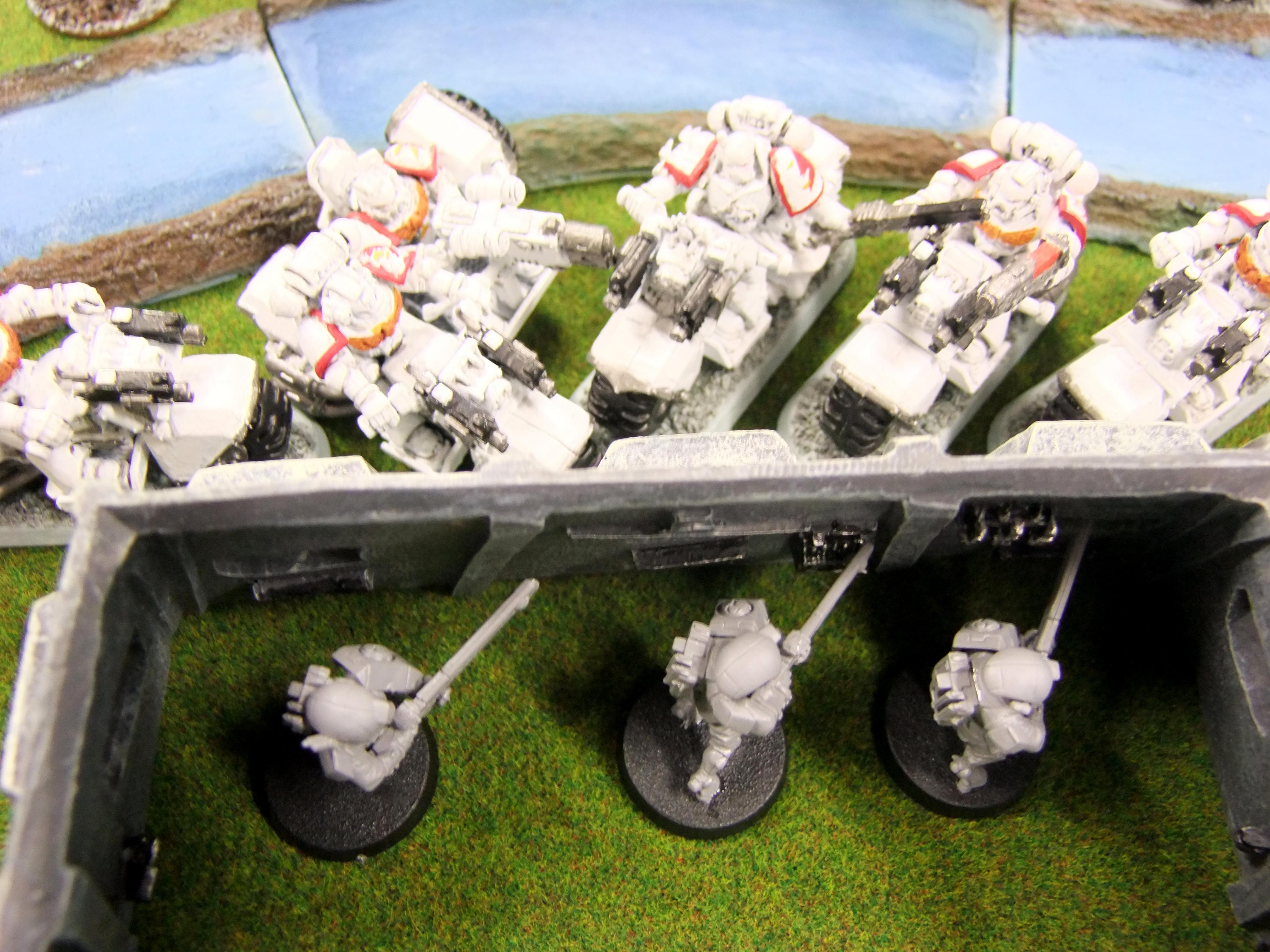 Bike, Tau, White Scars
