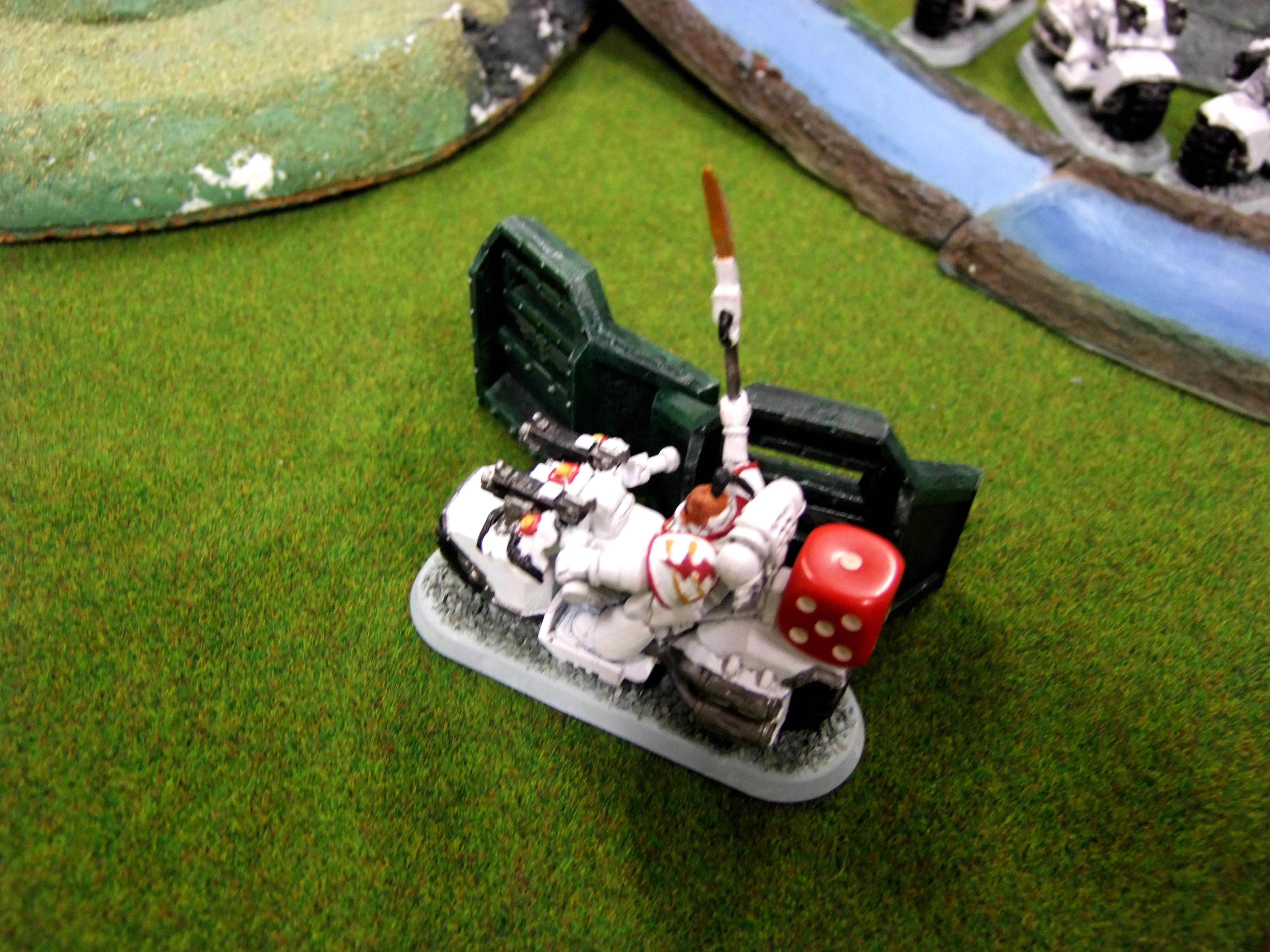Bike, Tau, White Scars