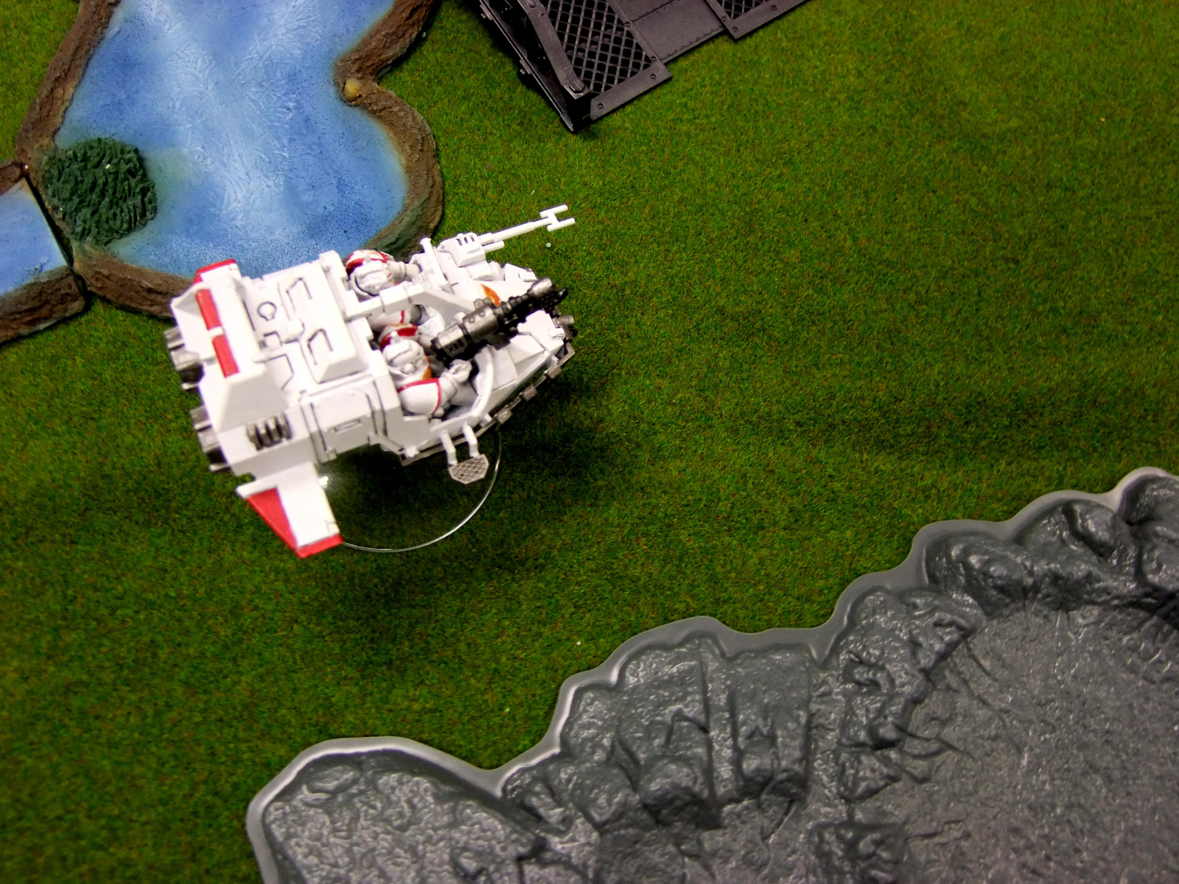 Bike, Tau, White Scars