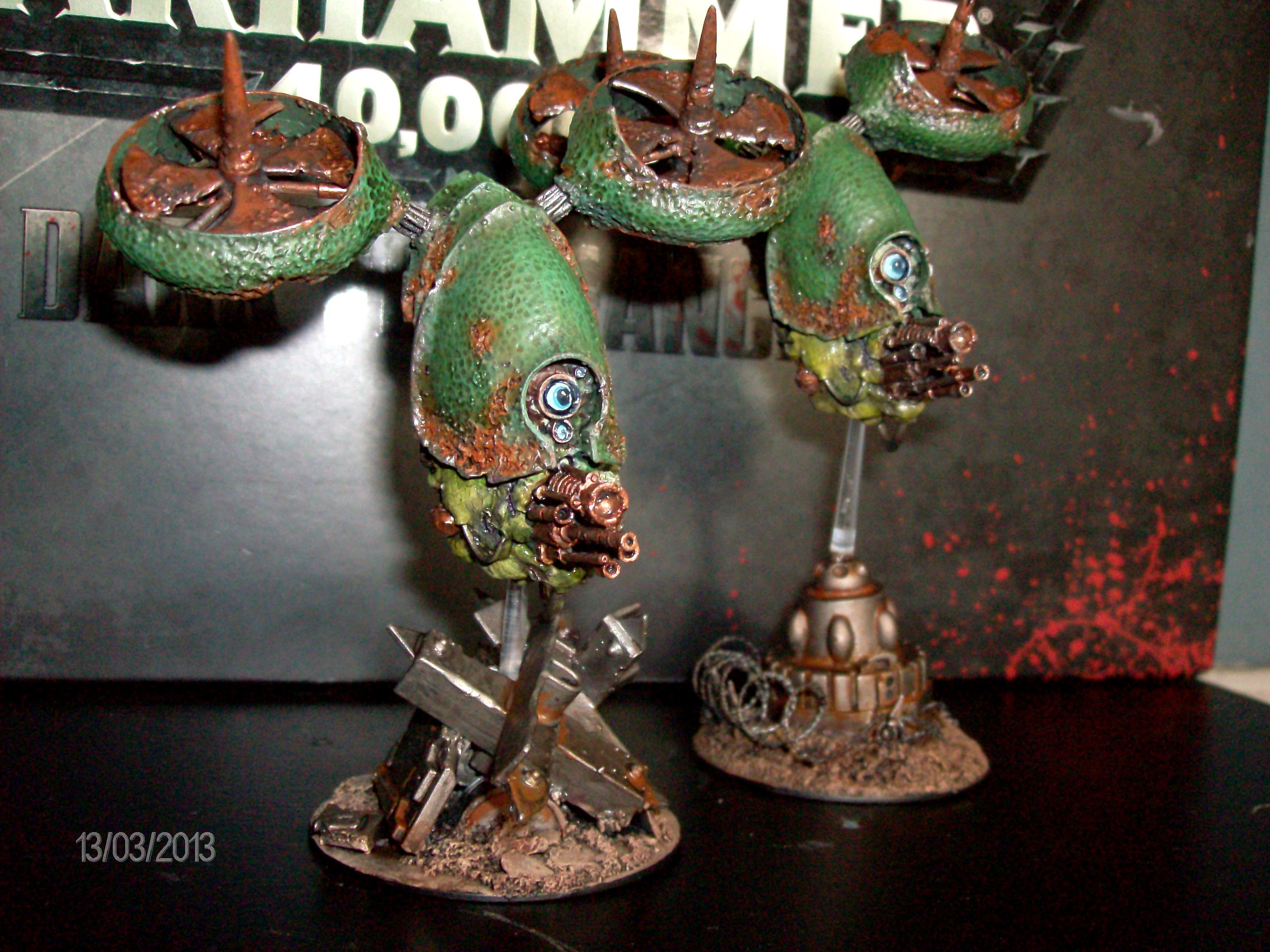 Blight Drones, Chaos, Chaos Daemons, Chaos Space Marines, Death Guard, Nurgle