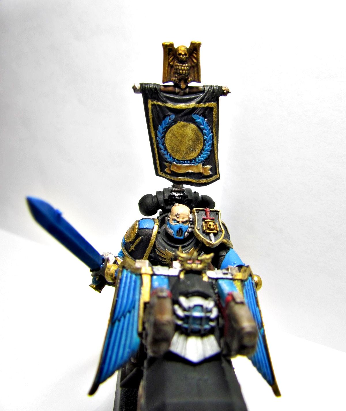 Attack Bike, Bike, Dark Angels, Knights, Ravenwing, Space Marines