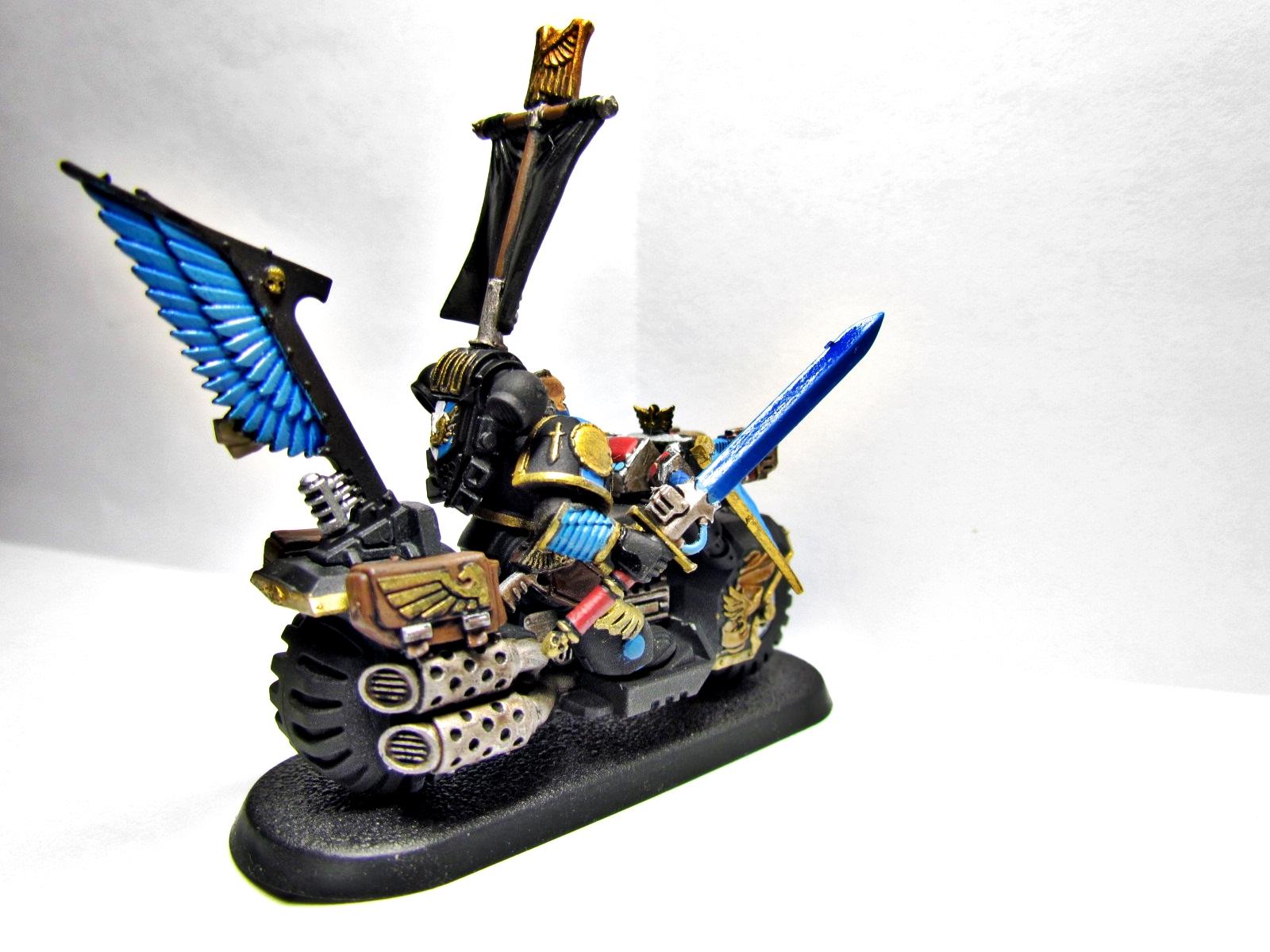 Bike, Dark Angels, Knights, Ravenwing