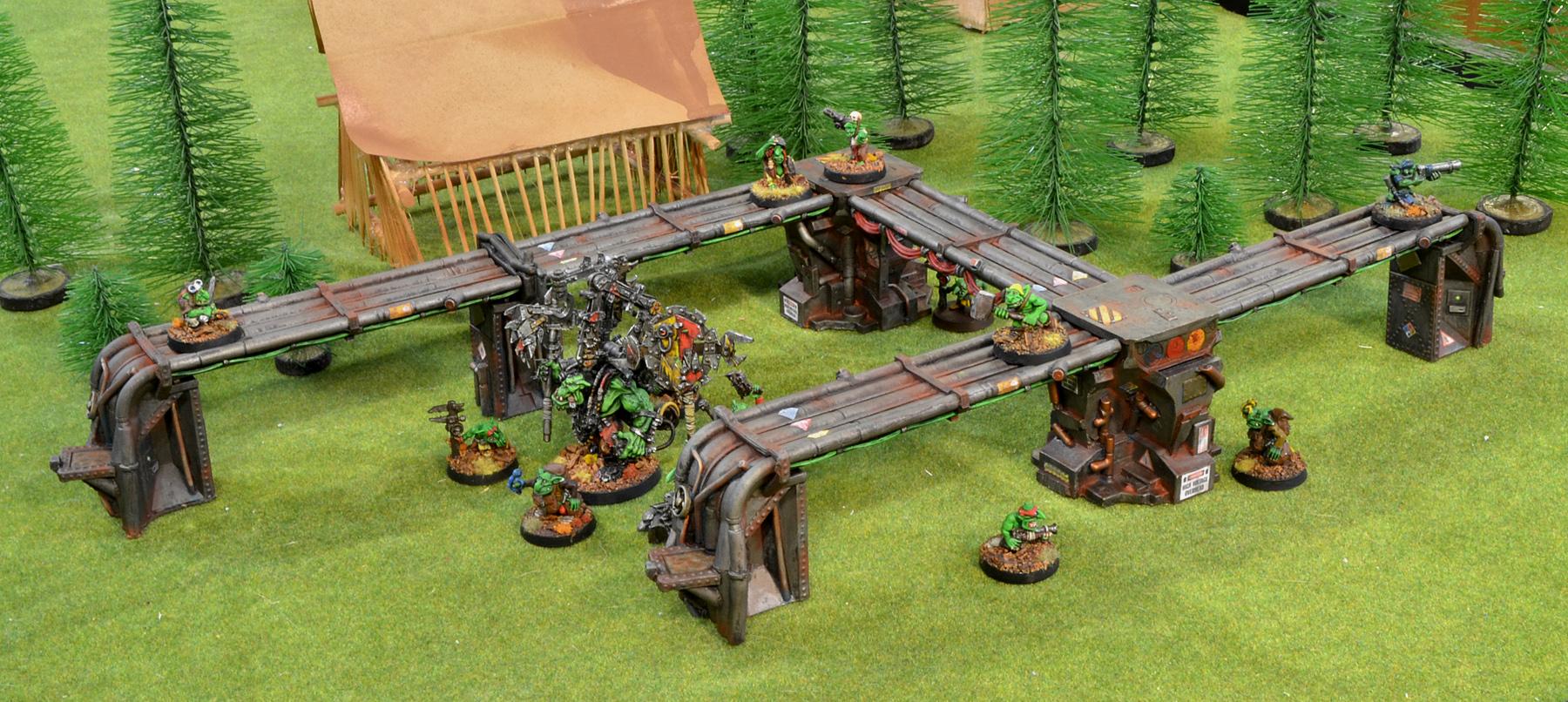 Armorcast, Overhead Pipes, Terrain, Warhammer 40,000