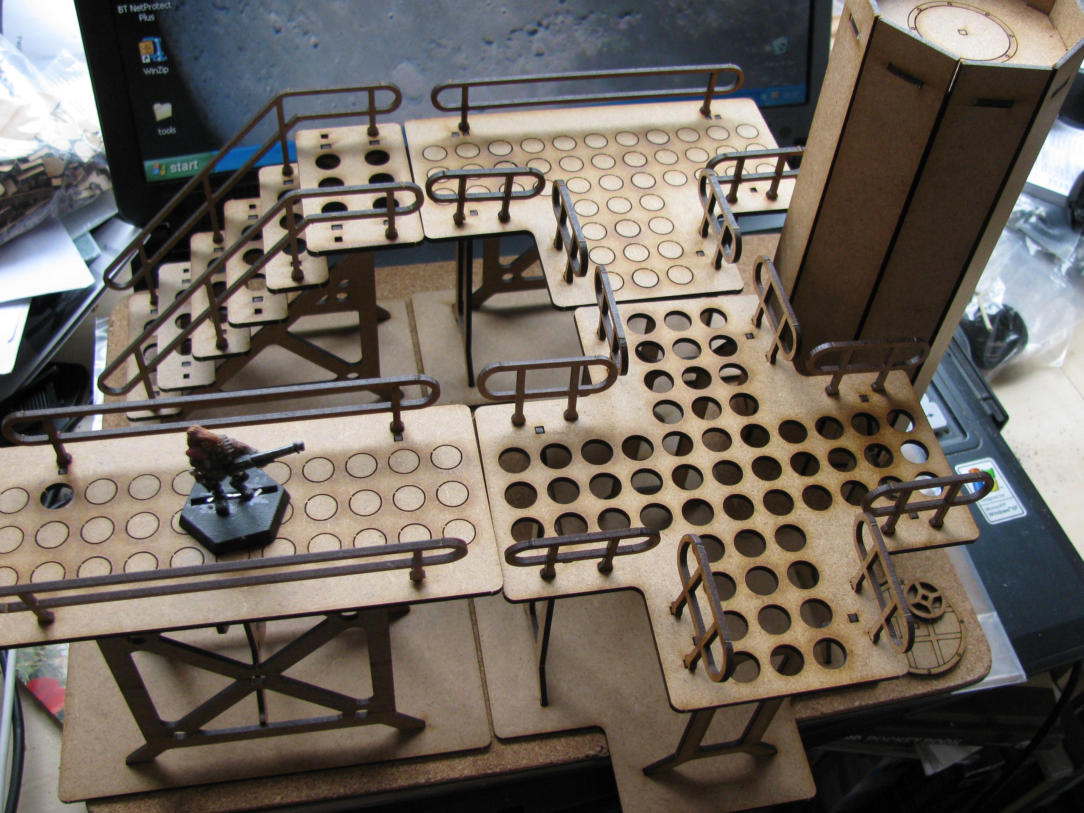 Sarissa gantries
