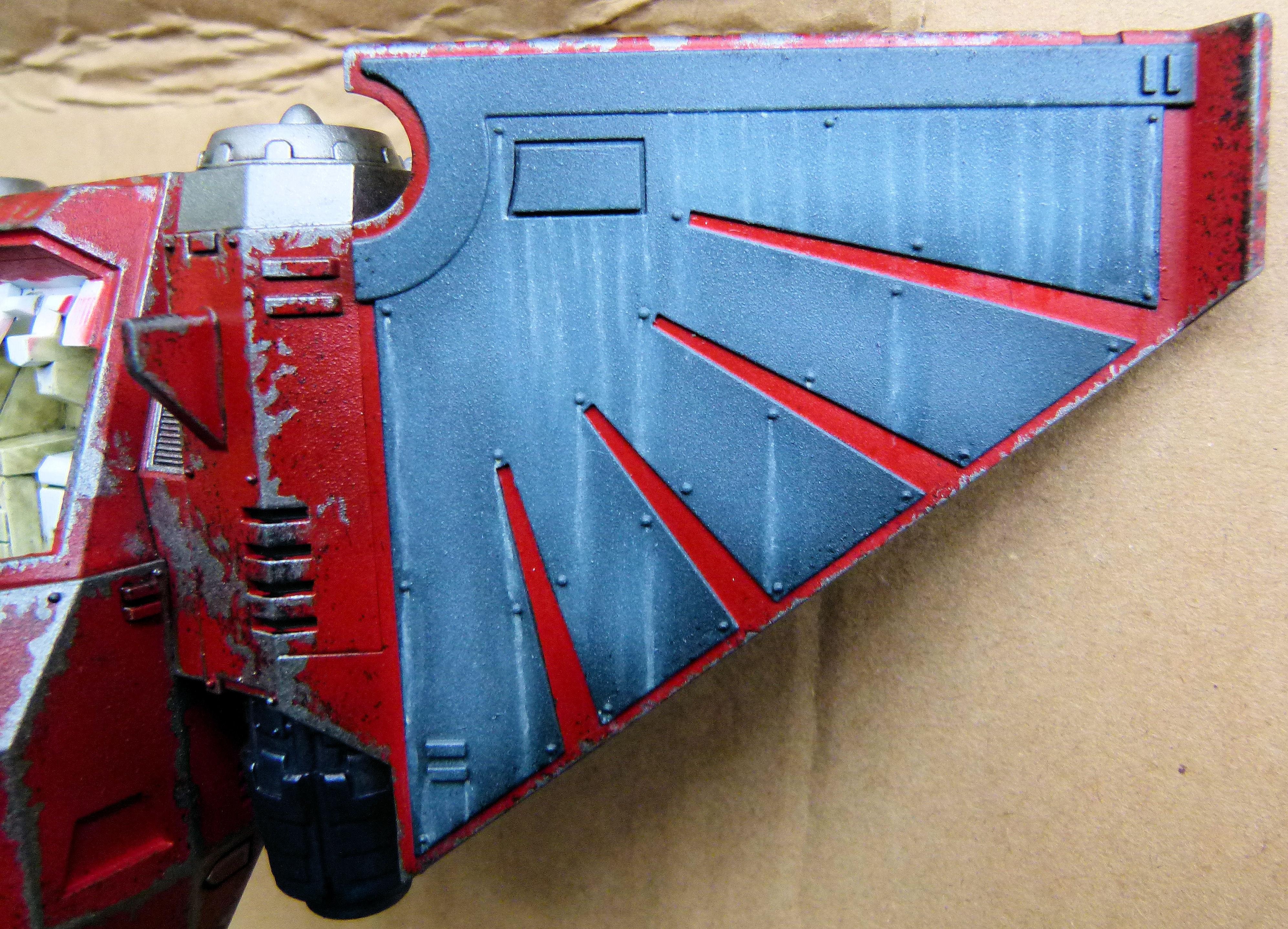 Dark Talon WIP Weathering effects - Rain - Right wing