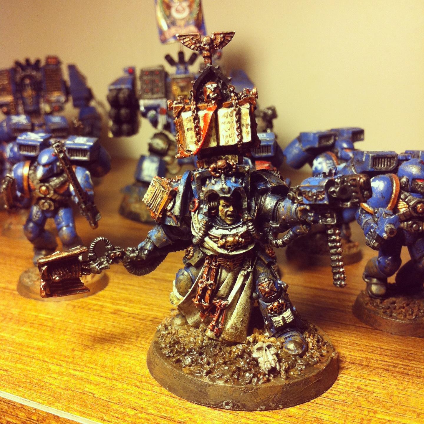 Librarian In Terminator Armor