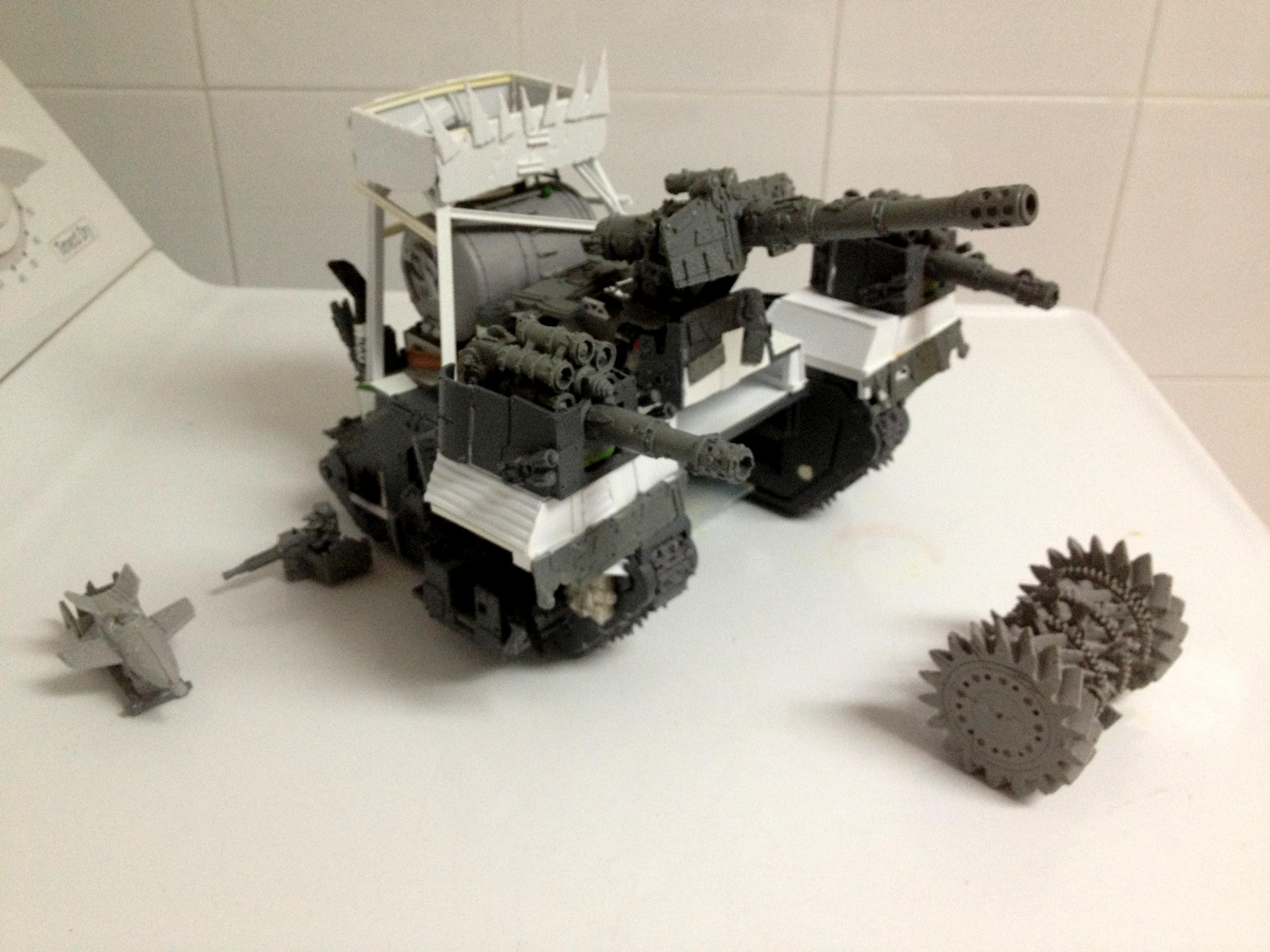 Battle Fortress, Battlewagon, Custom, Land Raider, Looted, Marine Abuse, Orks, Super-heavy