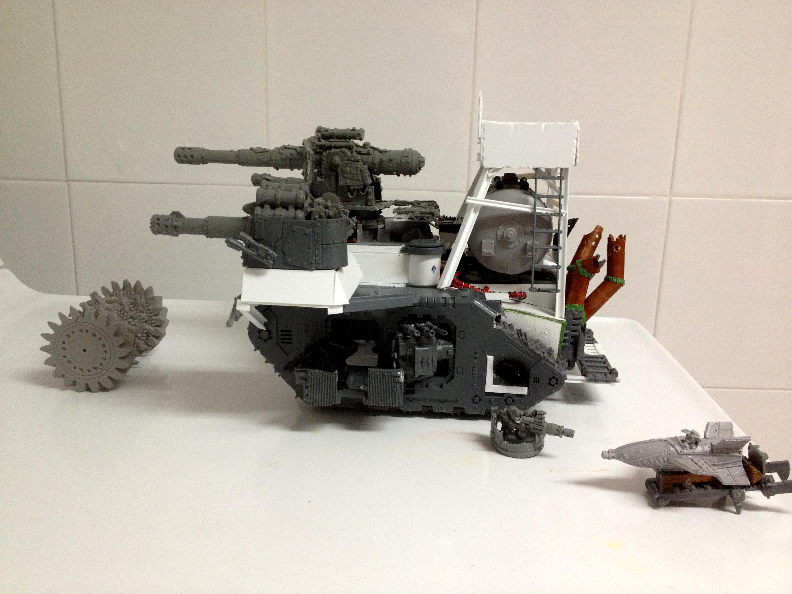 Battle Fortress, Battlewagon, Custom, Orks, Super-heavy