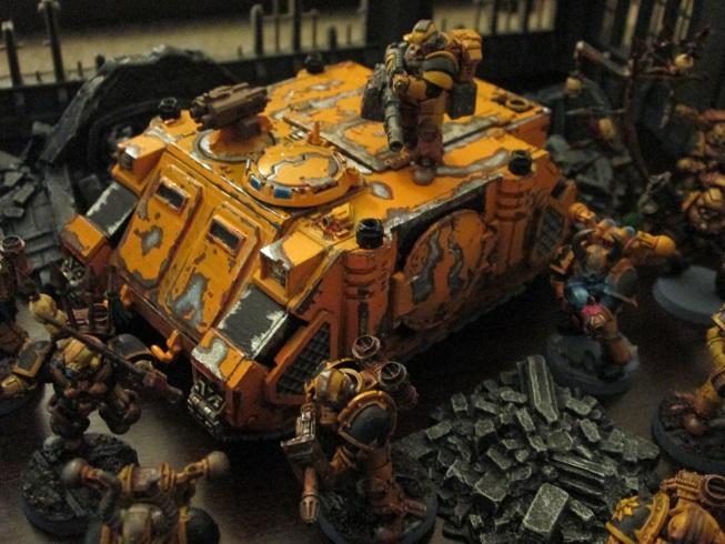 Horus Heresy, Imperial Fists, Rhino