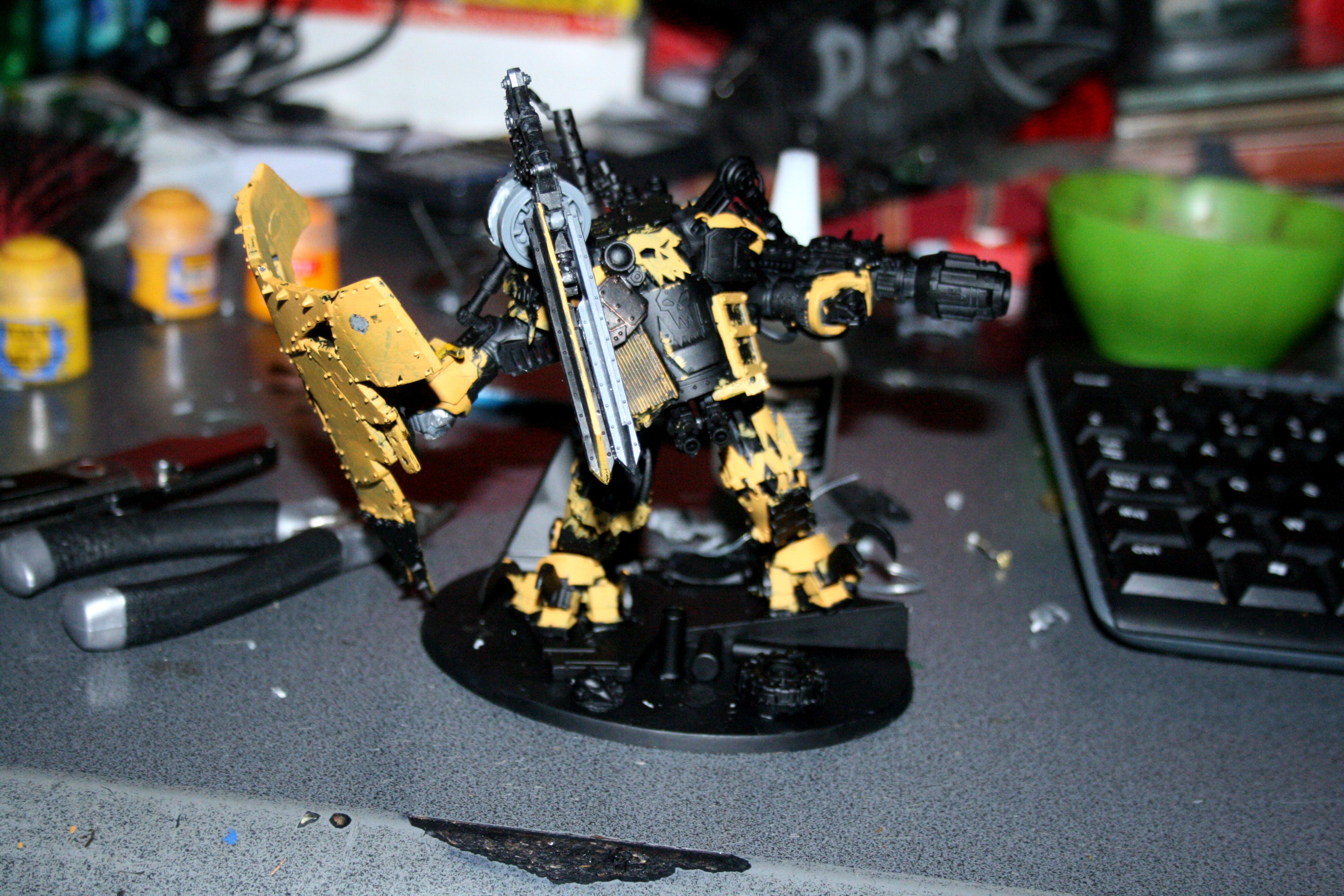 Armored, Death, Deff, Deff Dread, Dred, Looted, Nemesis, Orks, Warhammer 40,000