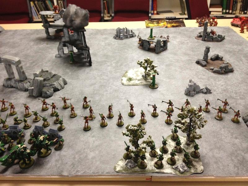 Battle Report, Chaos Space Marines, Tau, Warhammer 40,000
