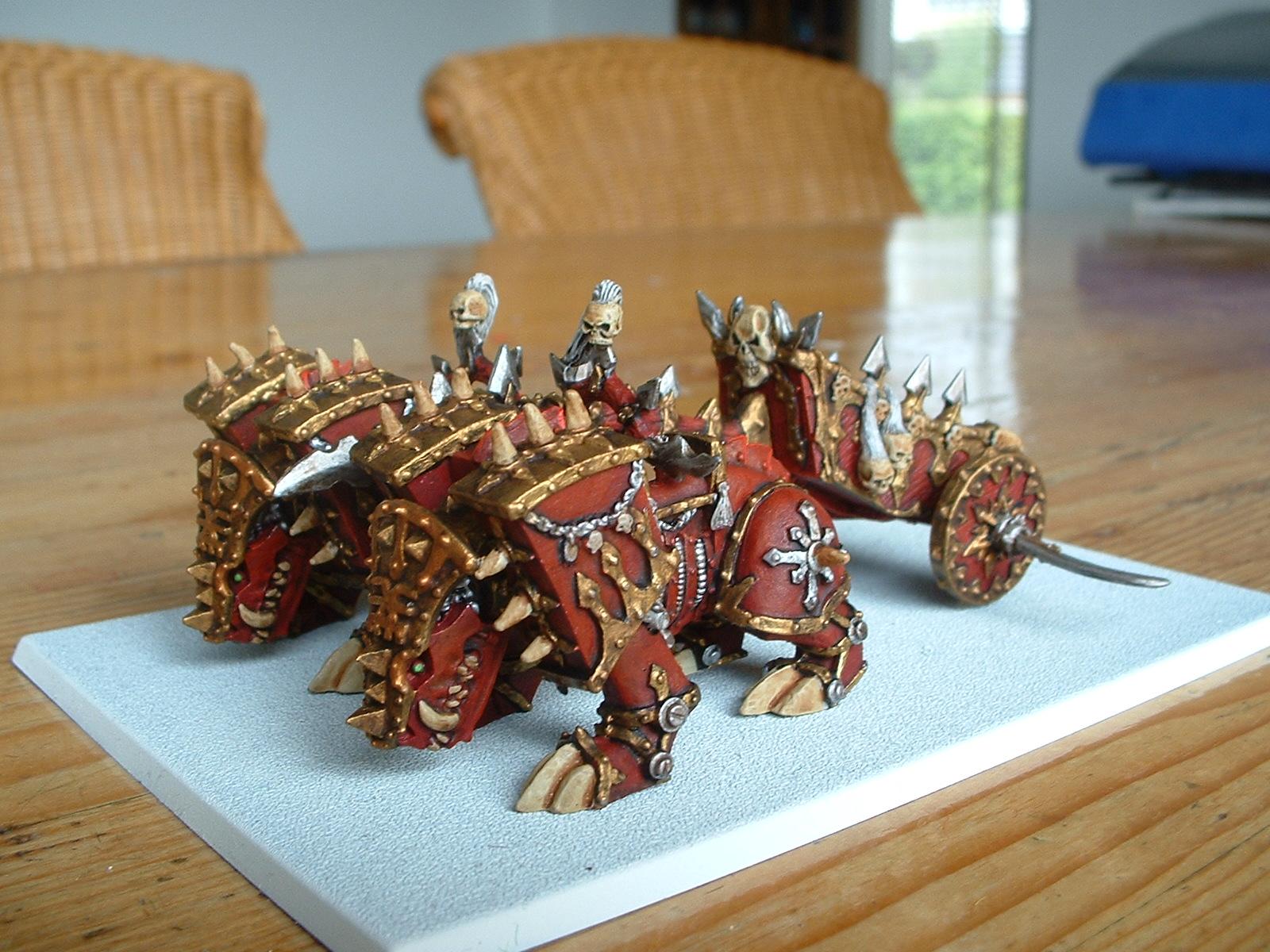 Blood Throne, Chariot, Daemons, Juggenauts, Khorne