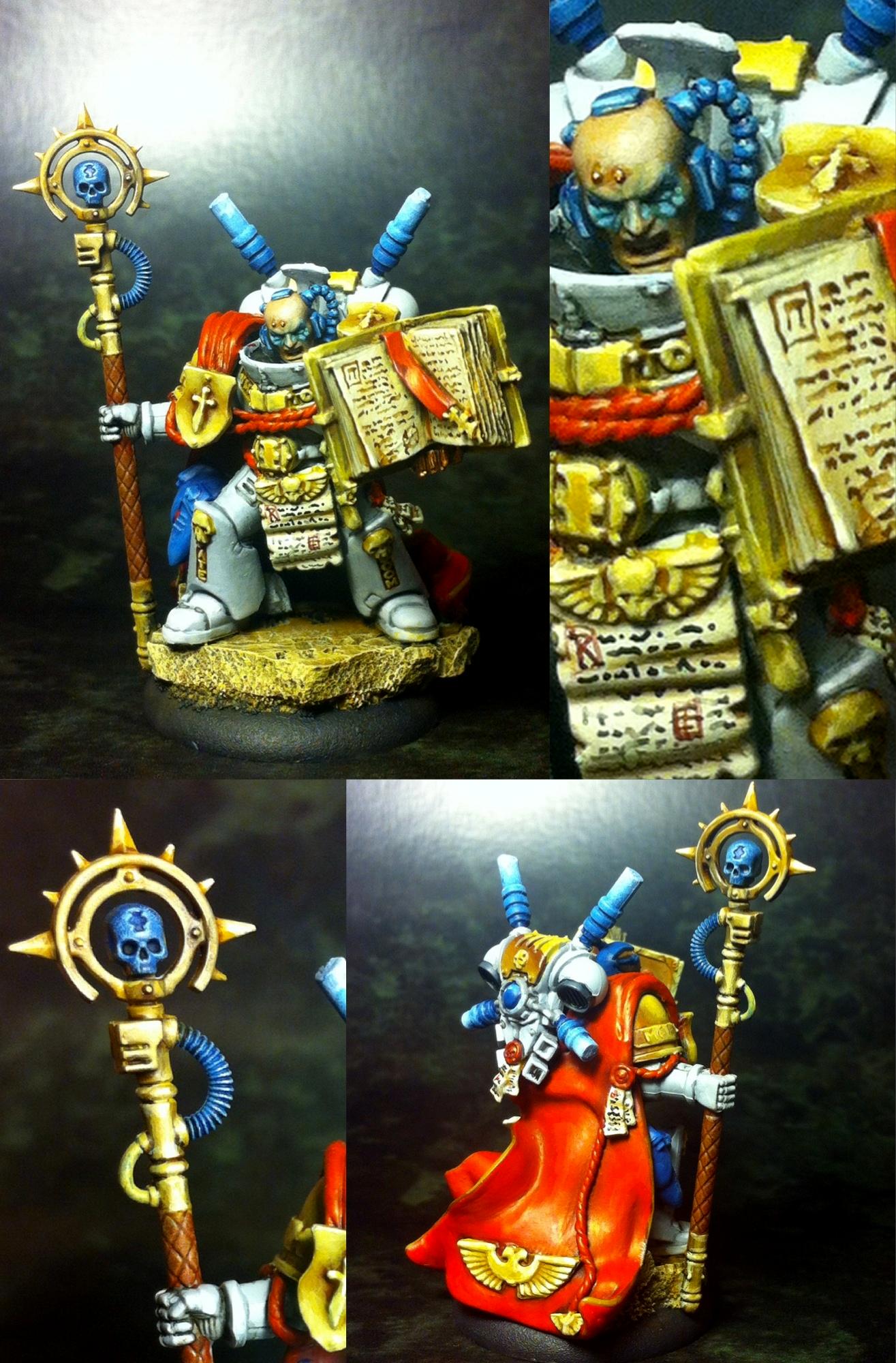 Conversion, Greenstuff, Luna Wolf, Non-Metallic Metal, Warhammer 40,000