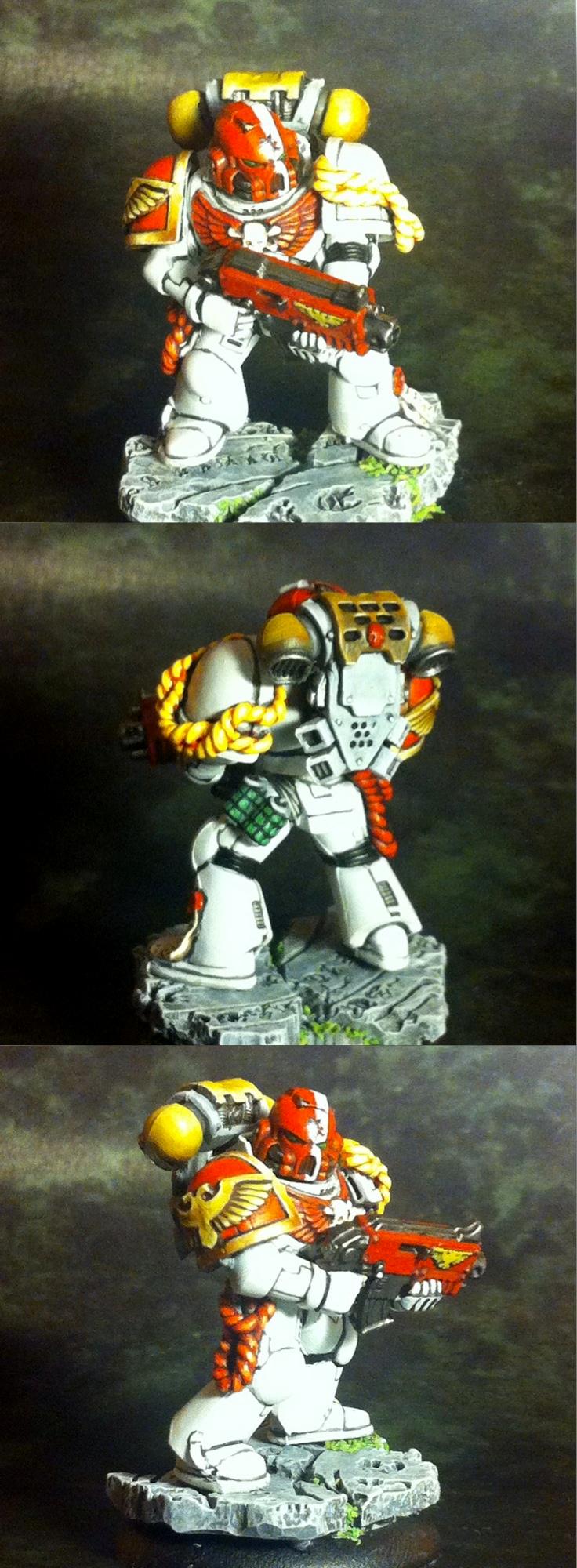 Conversion, Greenstuff, Luna Wolf, Non-Metallic Metal, Warhammer 40,000