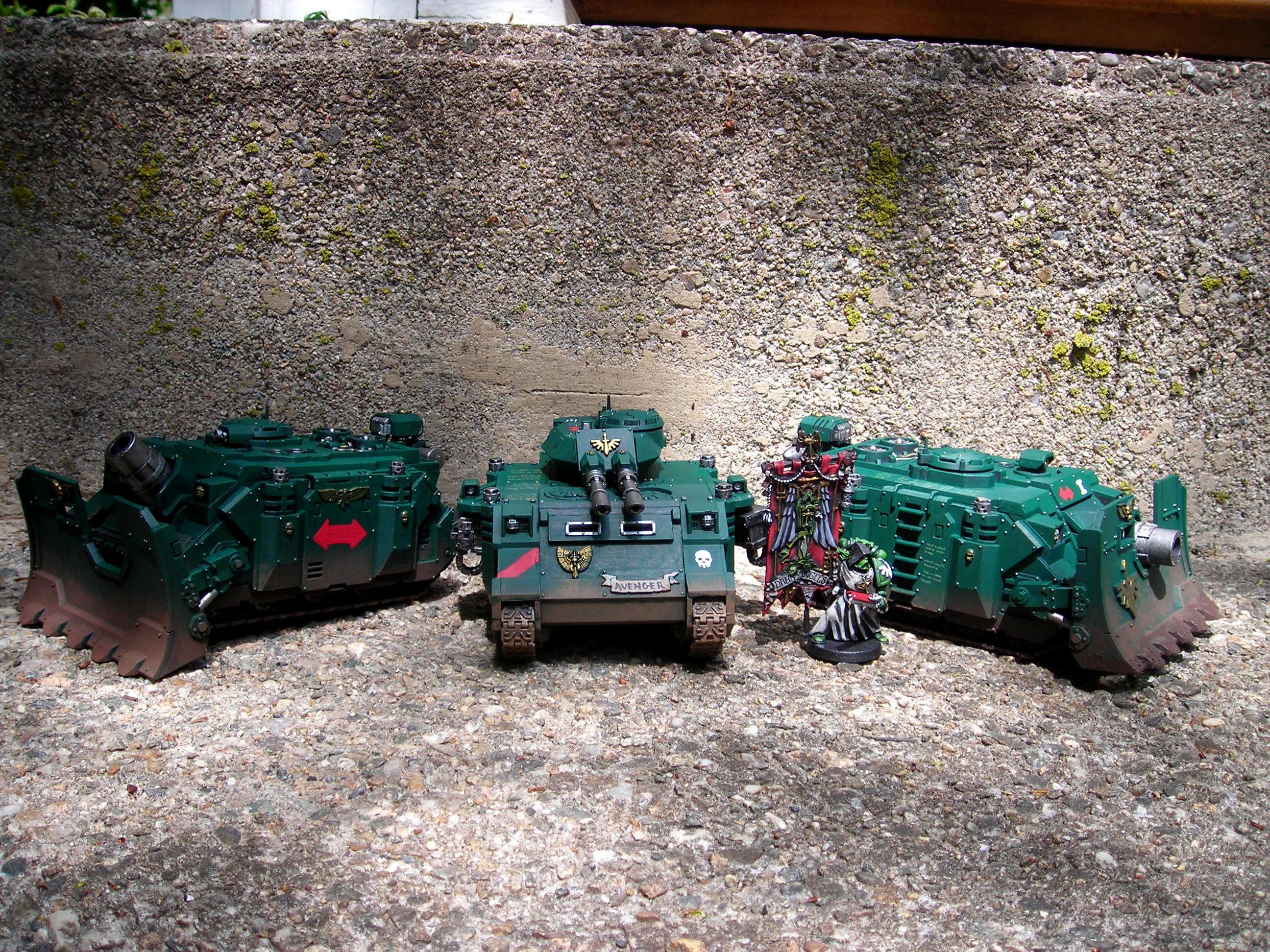 Chaplain, Dark Angels, Tank