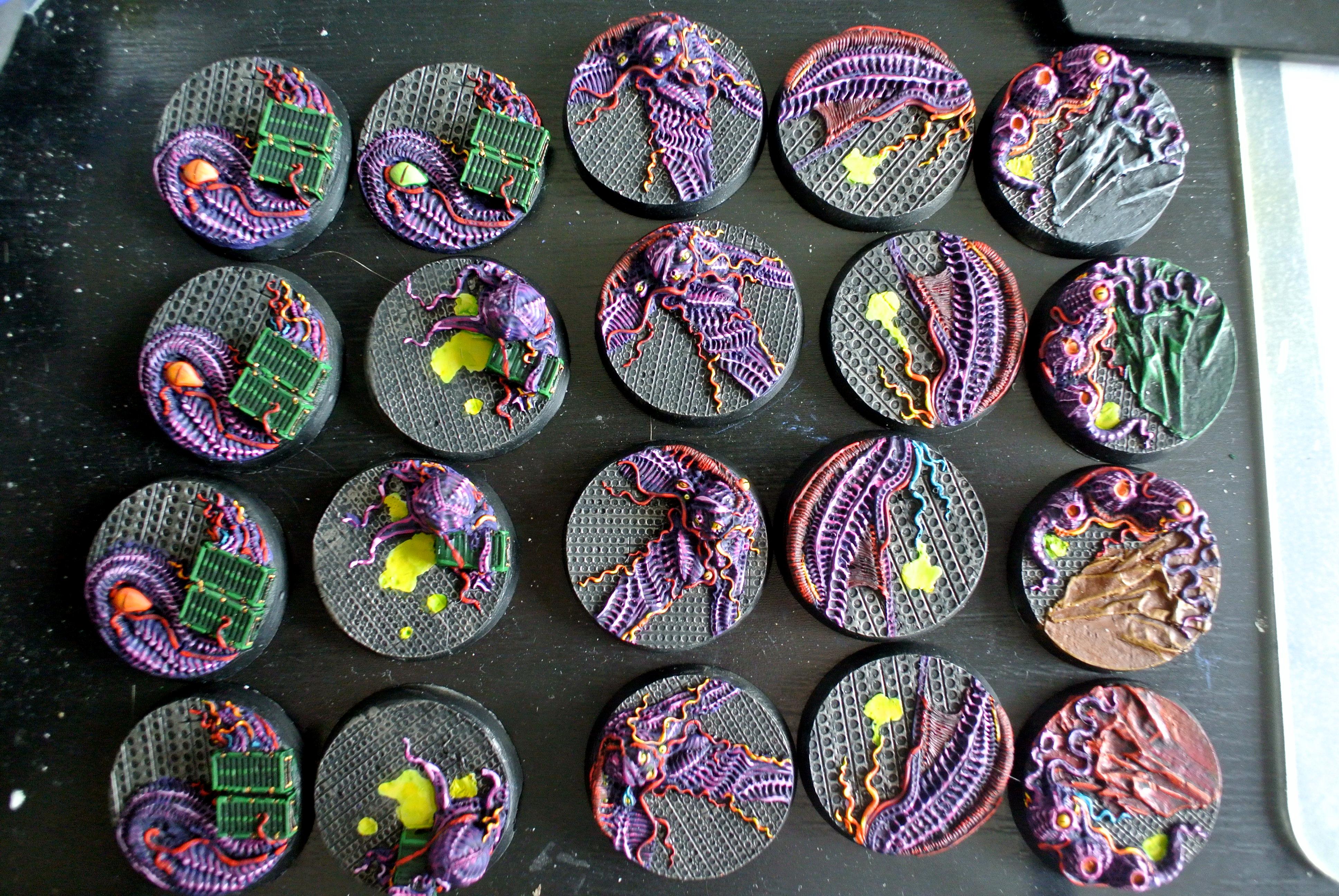 Aliens, Base, Nids, Socle, Tyranides, Ultramarines