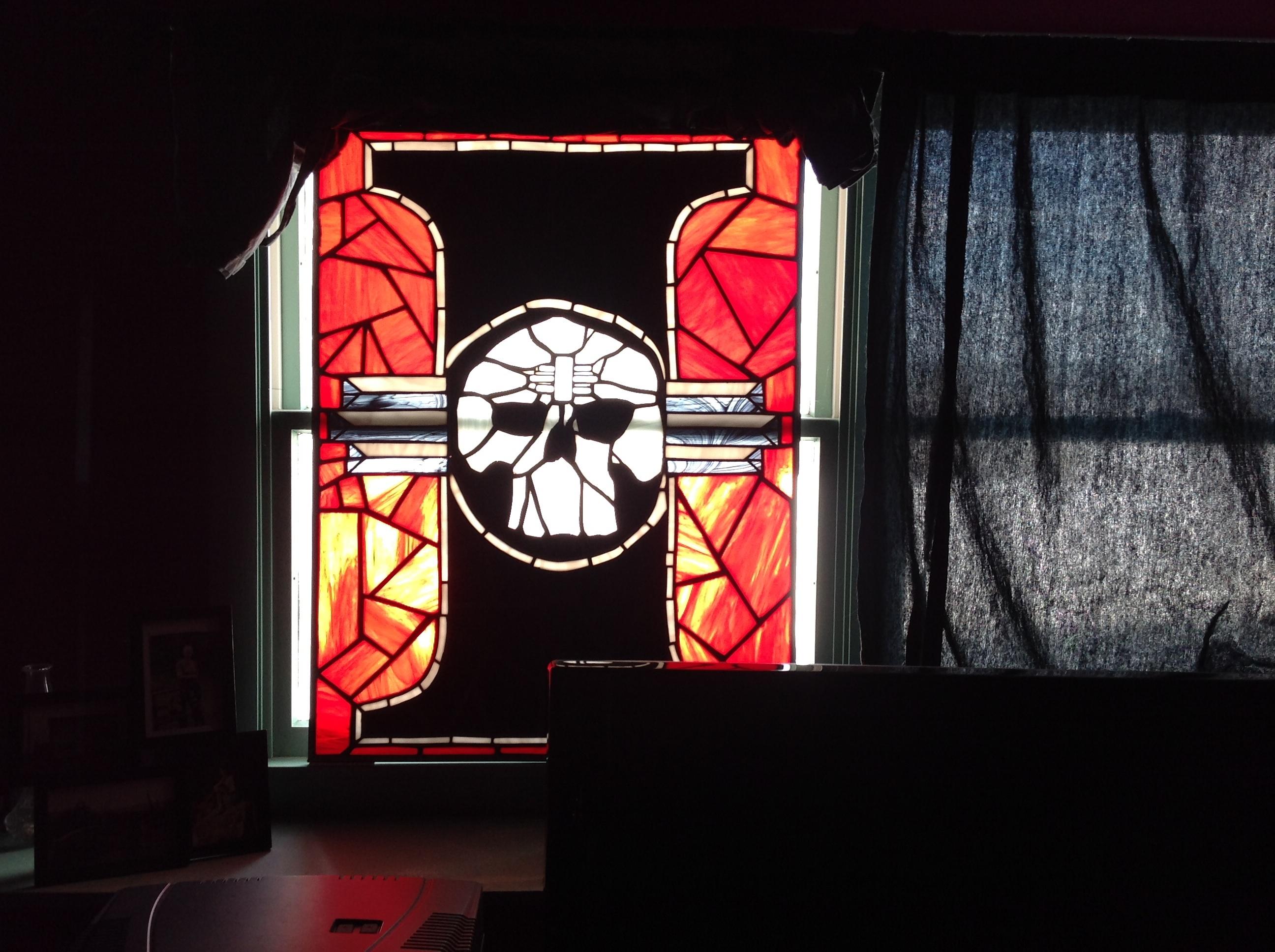 Glass, Stained, Inq. Stained glass