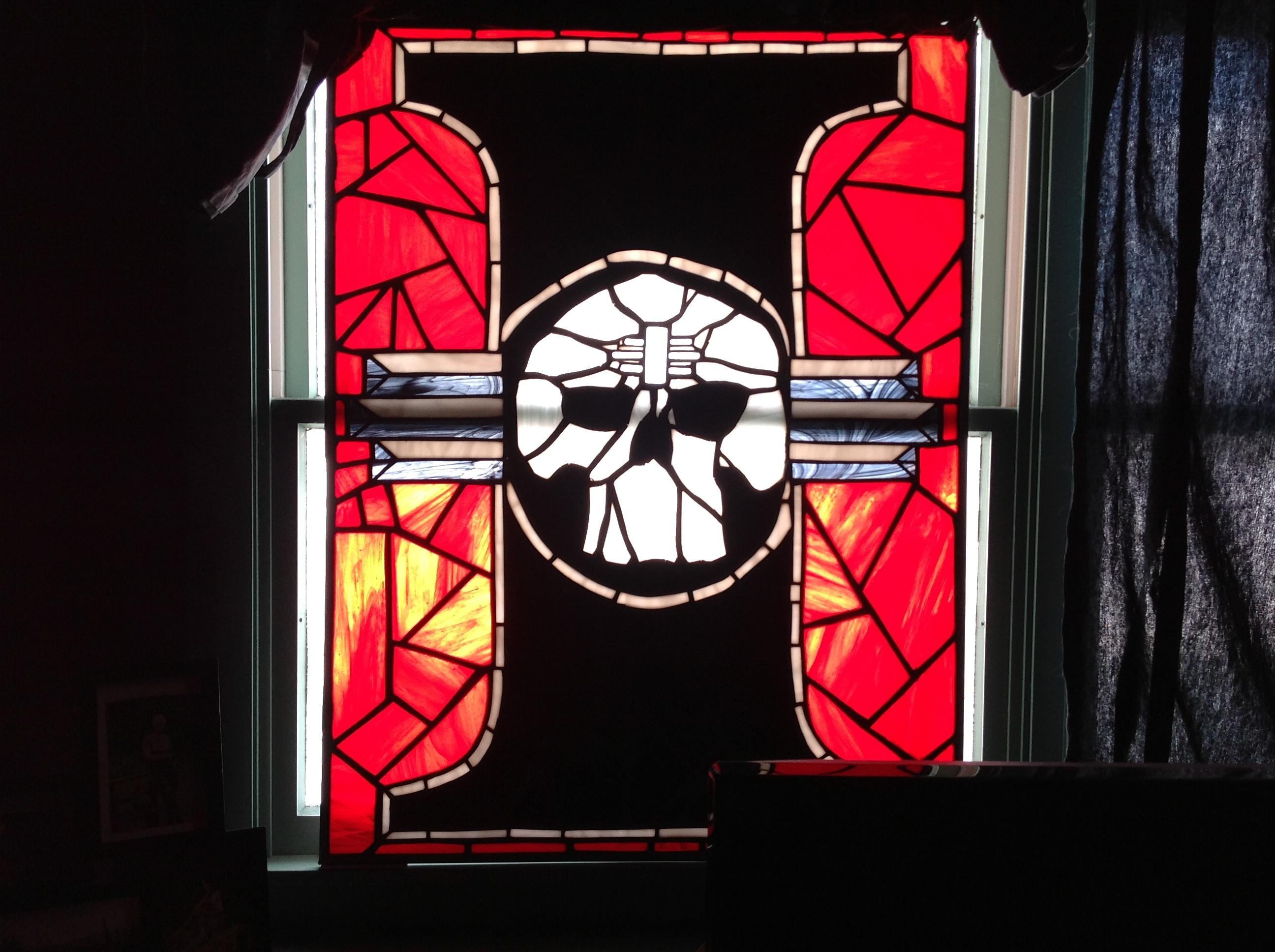 Glass, Stained, Inq. Stained glass