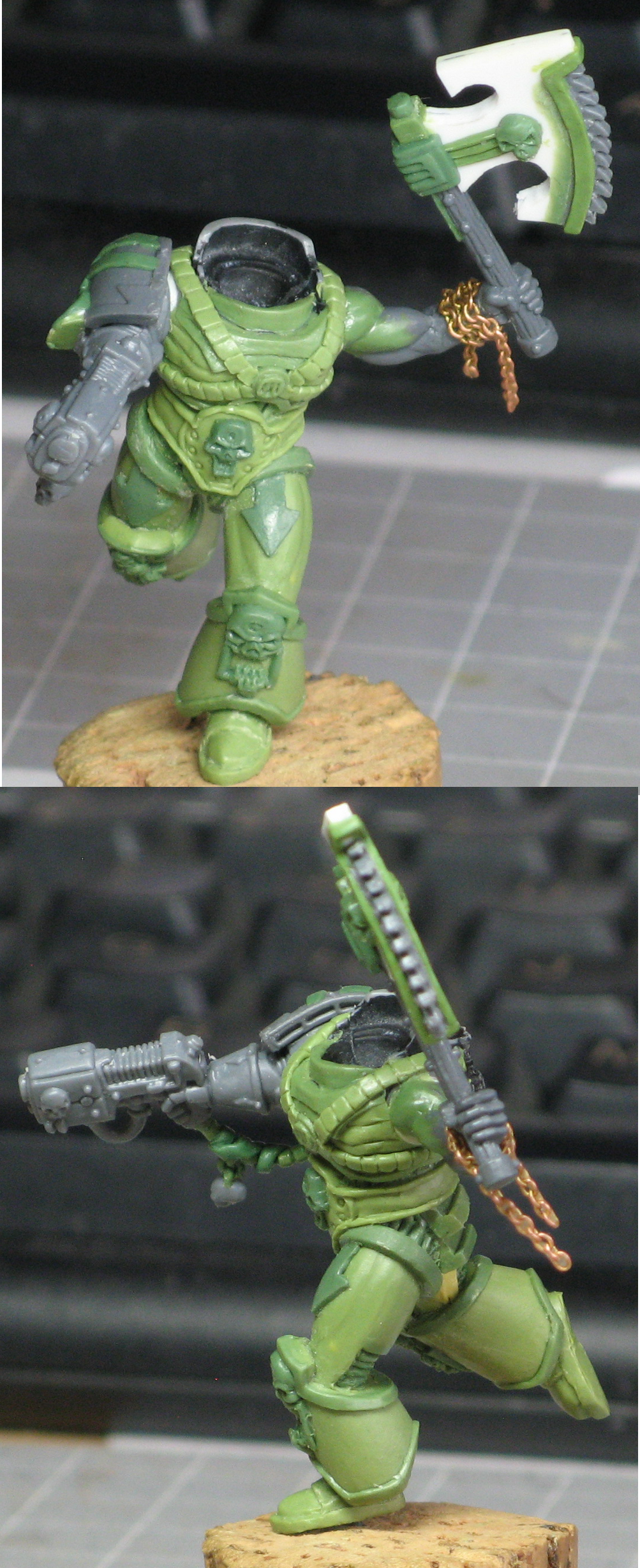 Chaos Space Marines, Conversion, Kharn, Scratch Build, Work In Progress