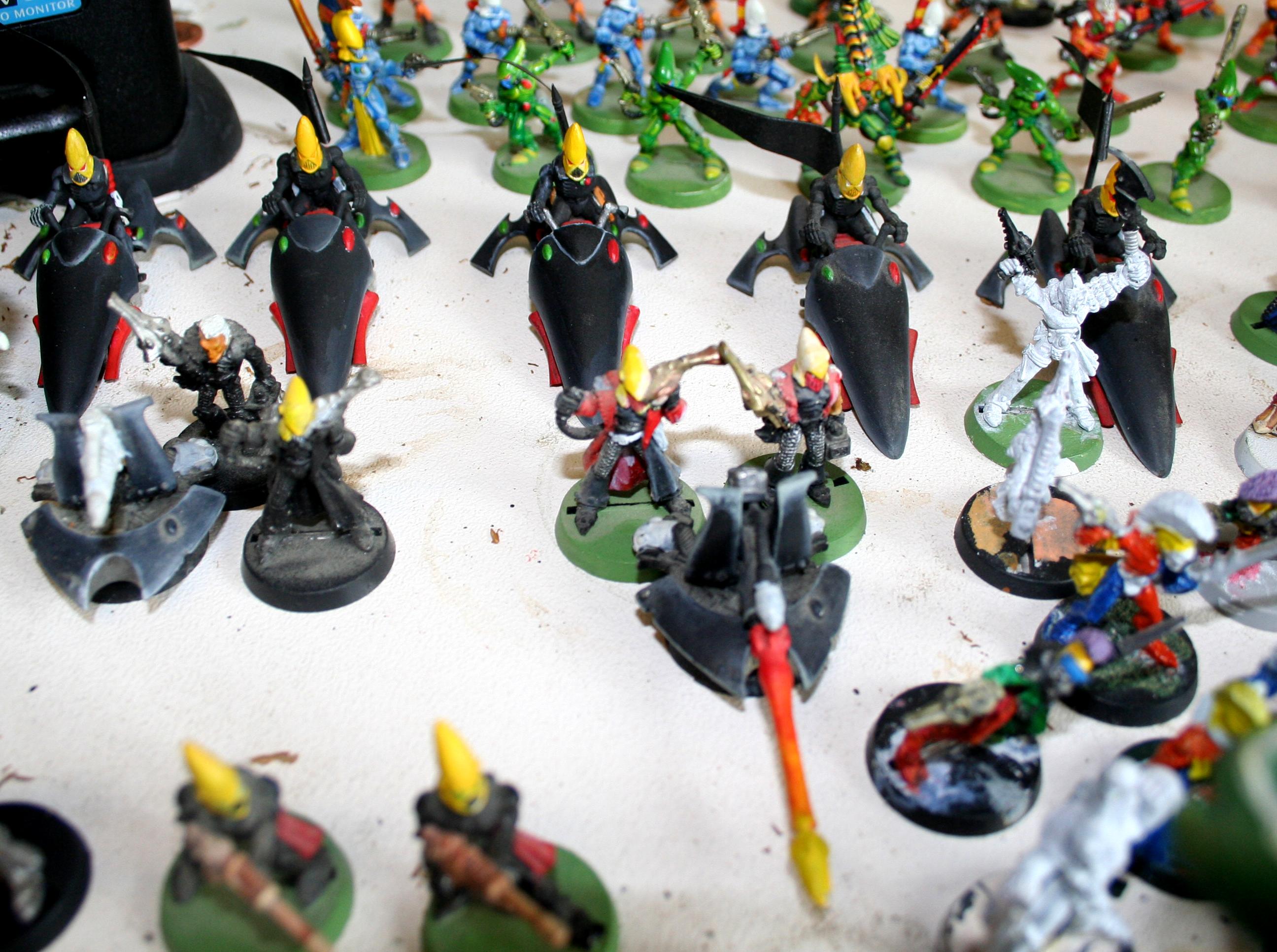Eldar, Jet Bikes and Anti grav Platforms