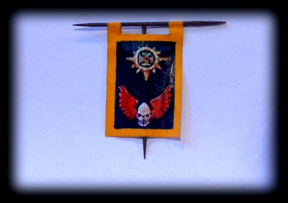 Banner, Blood Angels, Paper