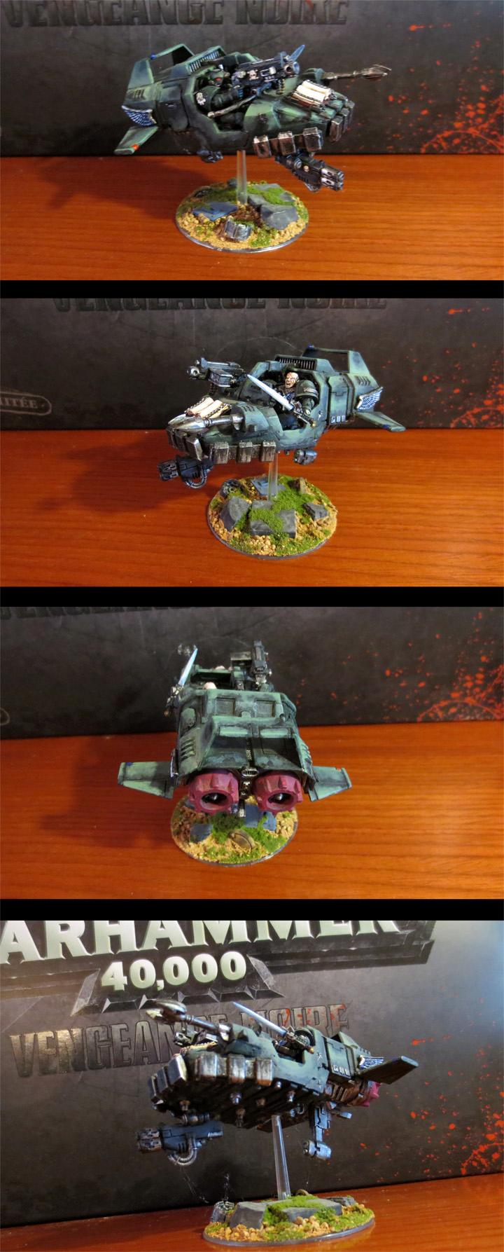Dark Angels Consecrators, Dark Angels Space Marine Land Speeder J.a.c