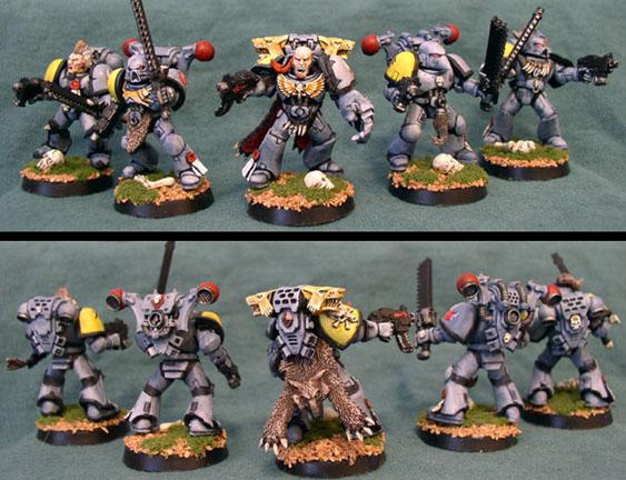 Space Wolf Veteran Squad J.a.c