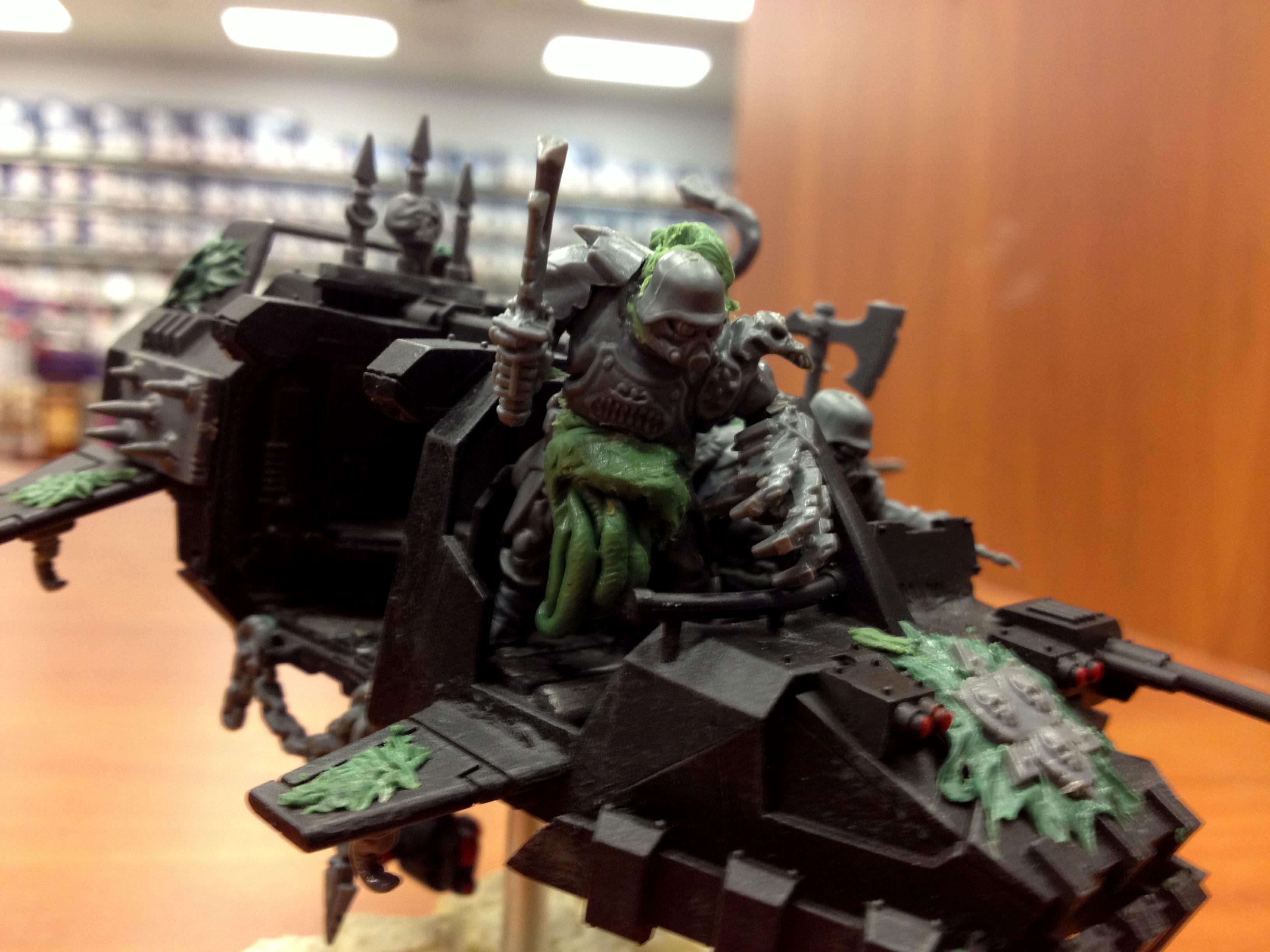 Chaos, Chaos Space Marines, Land Speeder, Nurgle, Work In Progress
