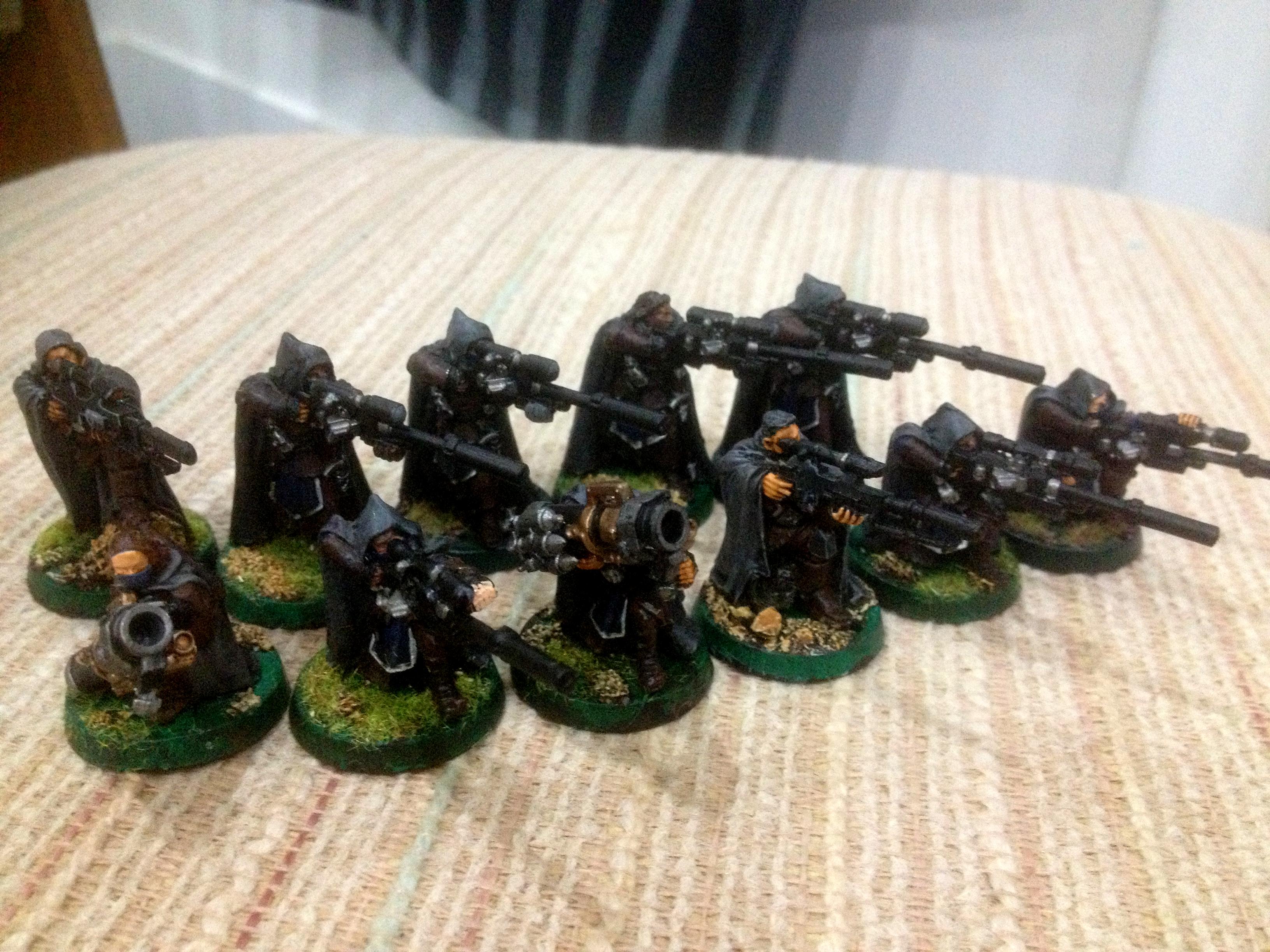 Conversion, Rangers, Scouts, Snipers, Space Marines