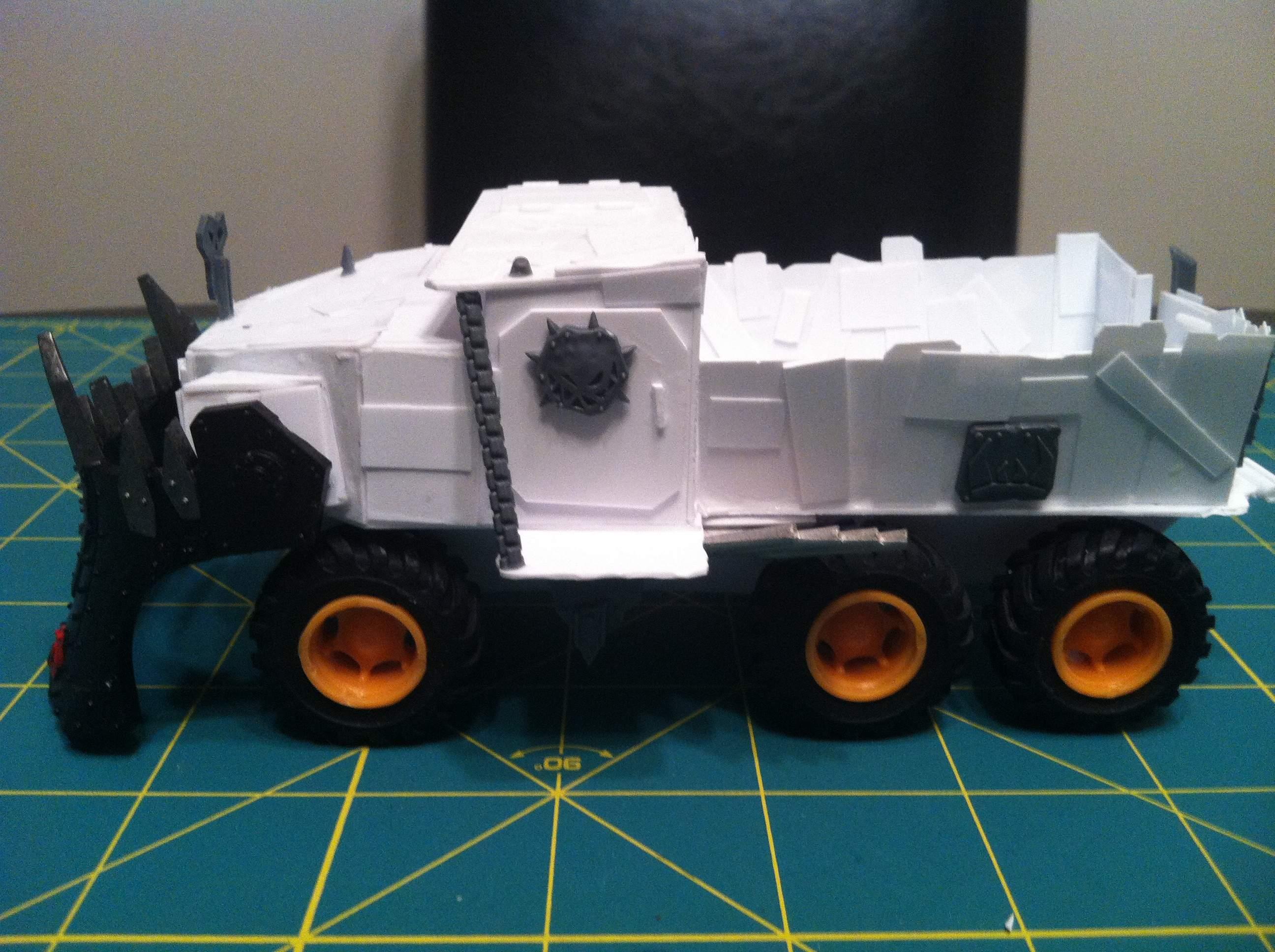 Battlewagon, Orks, Scratch Build