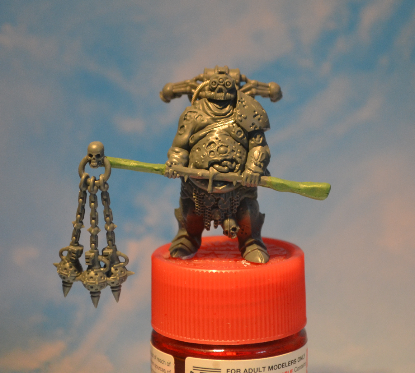 Champion, Chaos, Chaos Space Marines, Death Guard, Nurgle, Warhammer 40,000