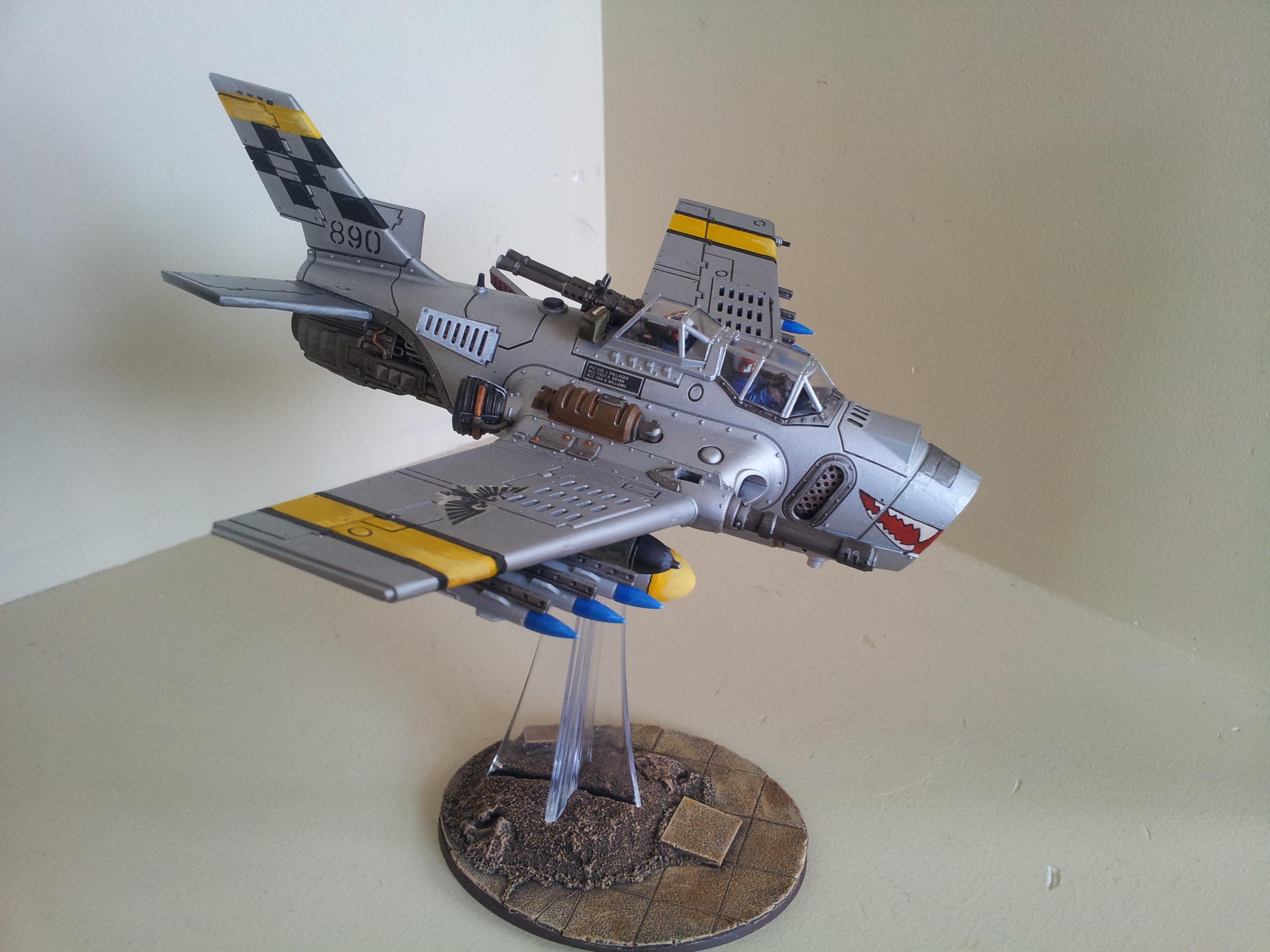 Dakkajet, Flyer, Imperial Guard, Orks, Sabre