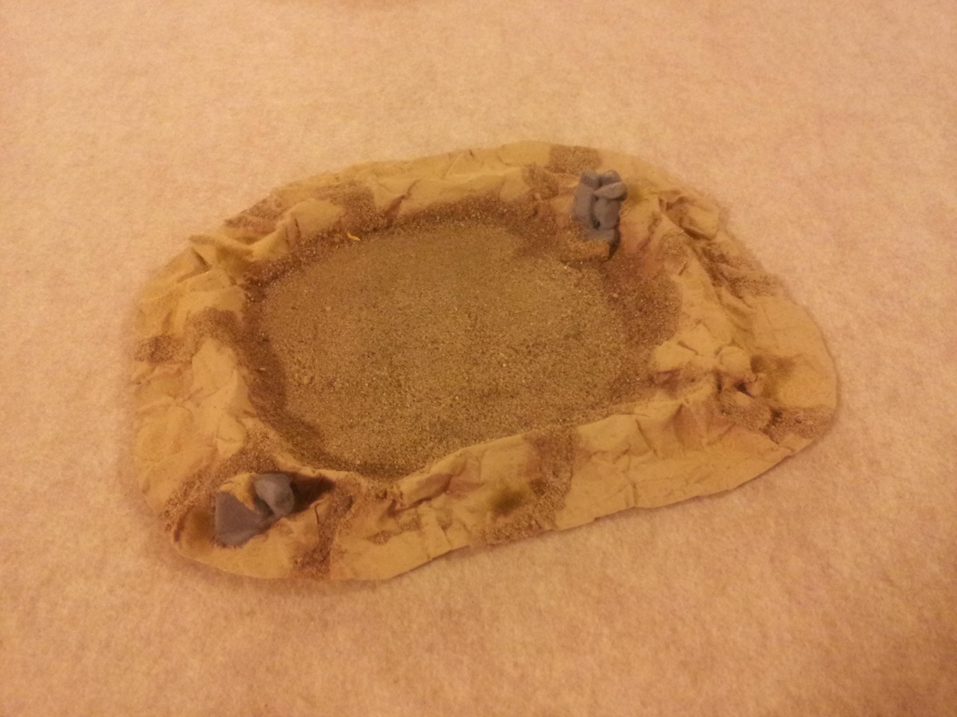 Crater, Desert, Necrons, Terrain