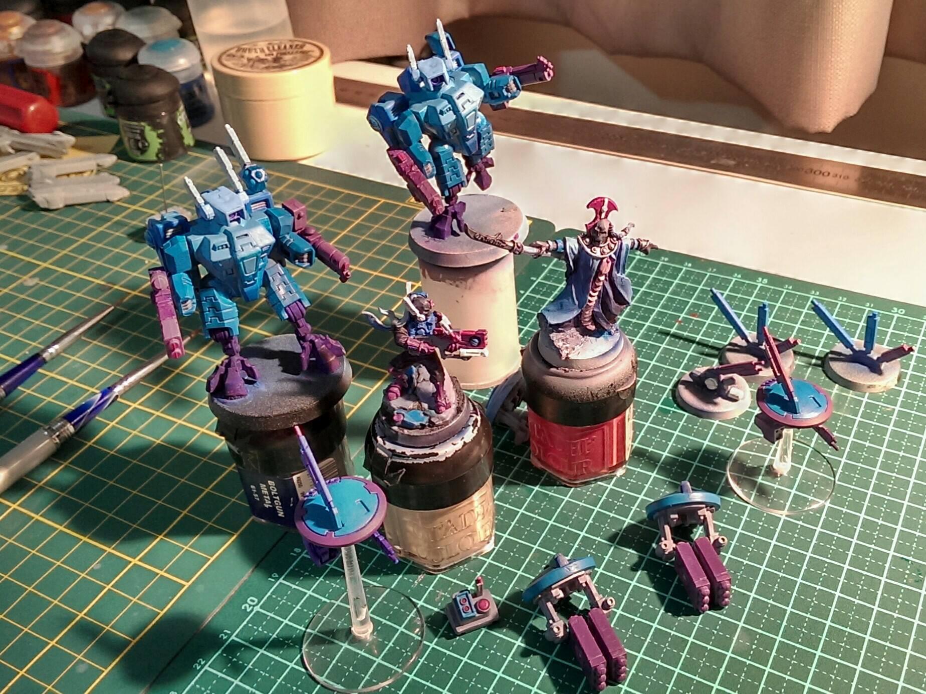 Wednesday night progress - brush only