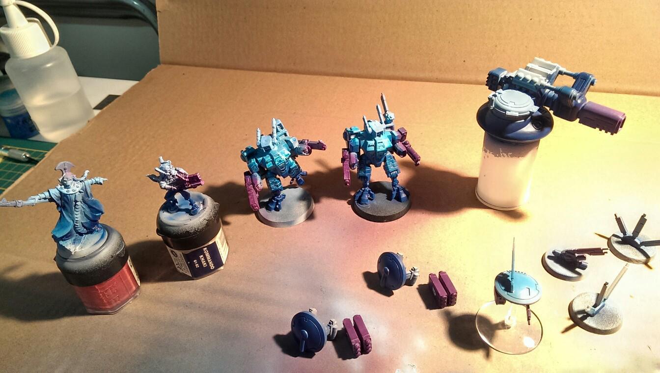 Monday night progress - airbrush only