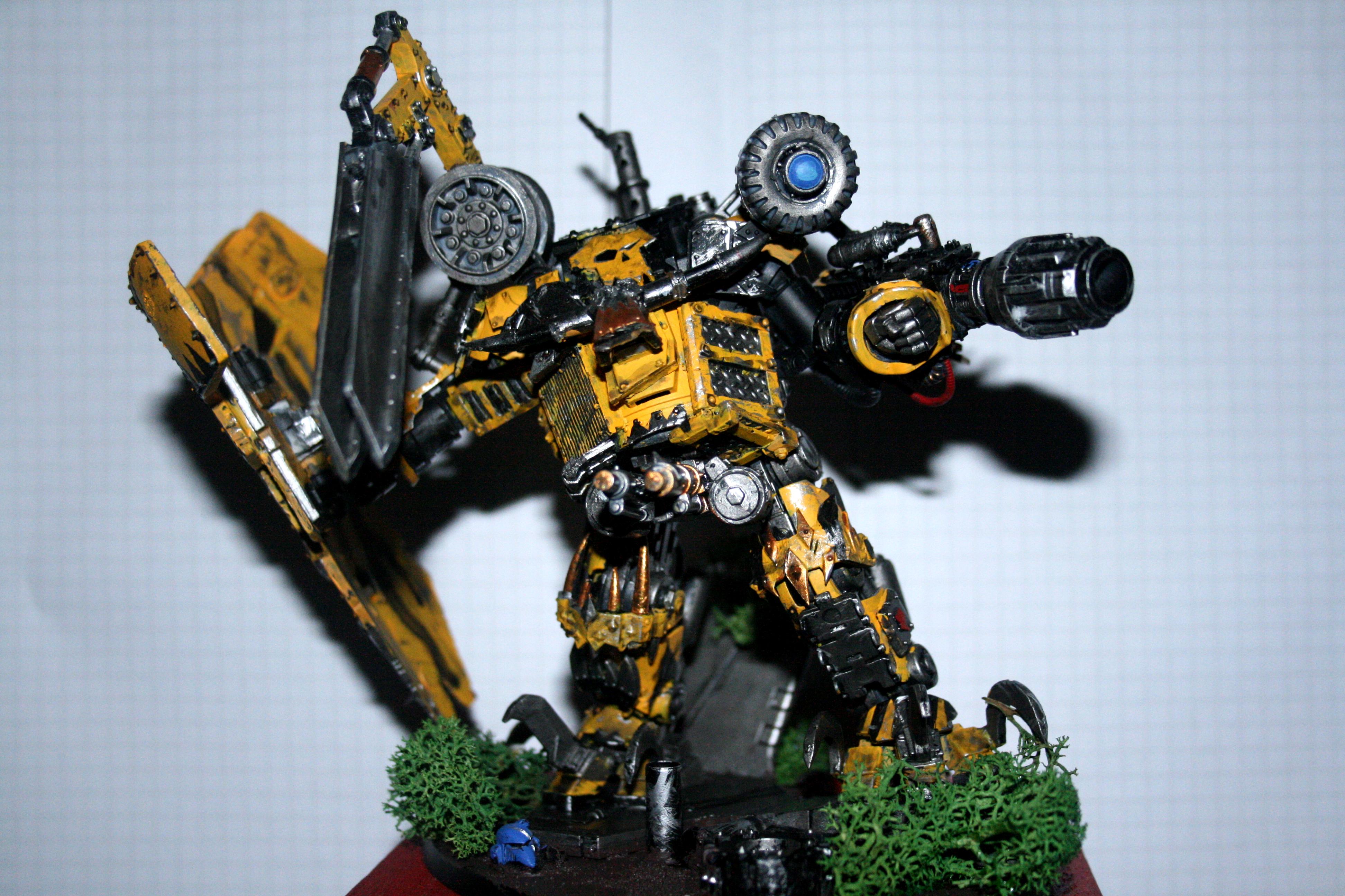 Armored, Death, Deff, Deff Dread, Dred, Looted, Nemesis, Orks, Warhammer 40,000