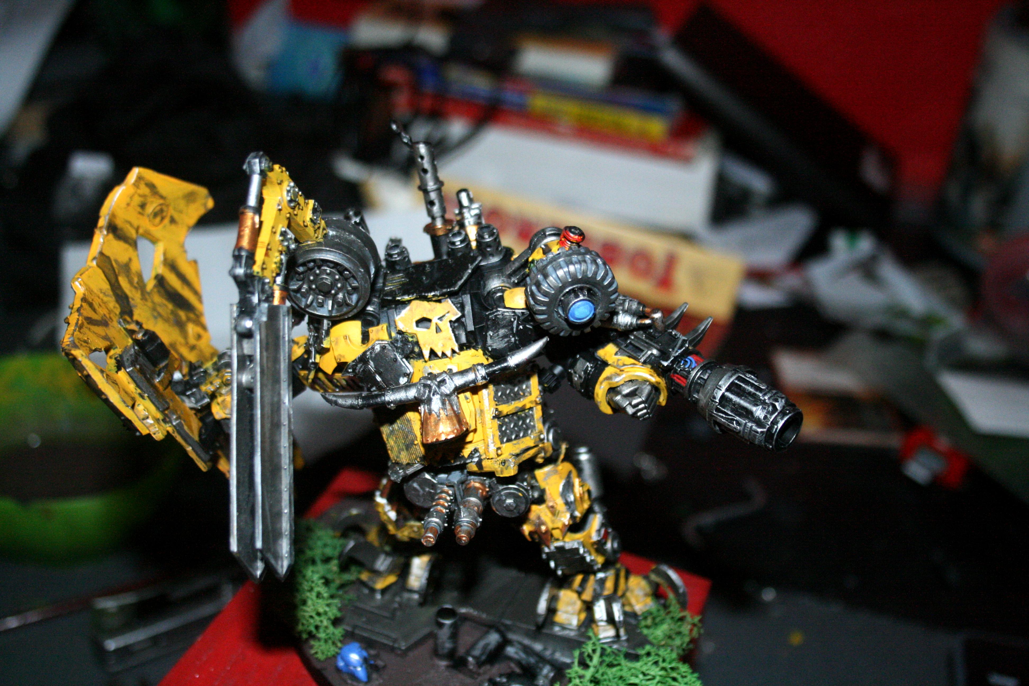 Armored, Death, Deff, Deff Dread, Dred, Looted, Nemesis, Orks, Warhammer 40,000