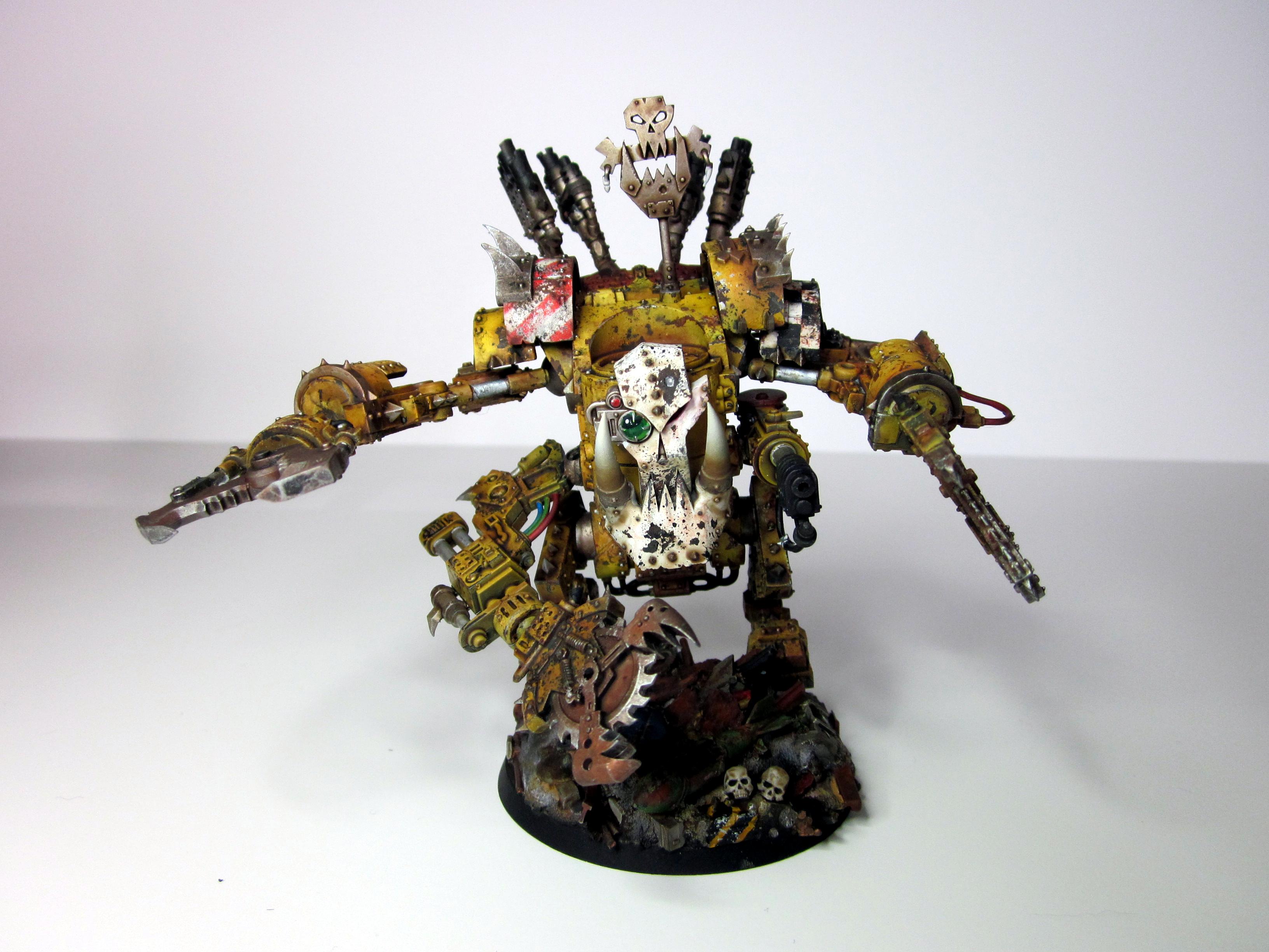 Bad Moonz, Deff Dread, Orks, Weathered