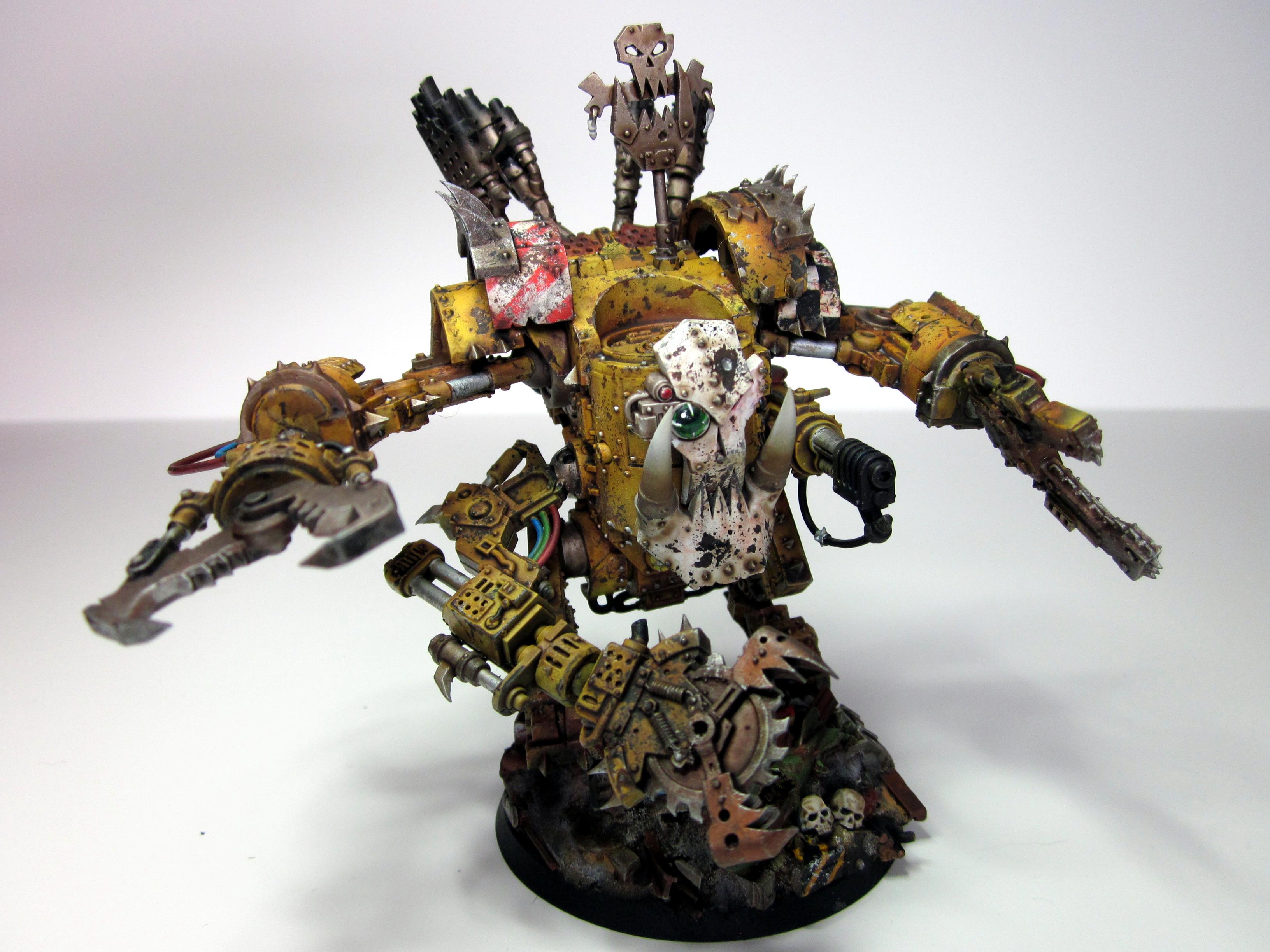 Bad Moonz, Deff Dread, Orks, Weathered