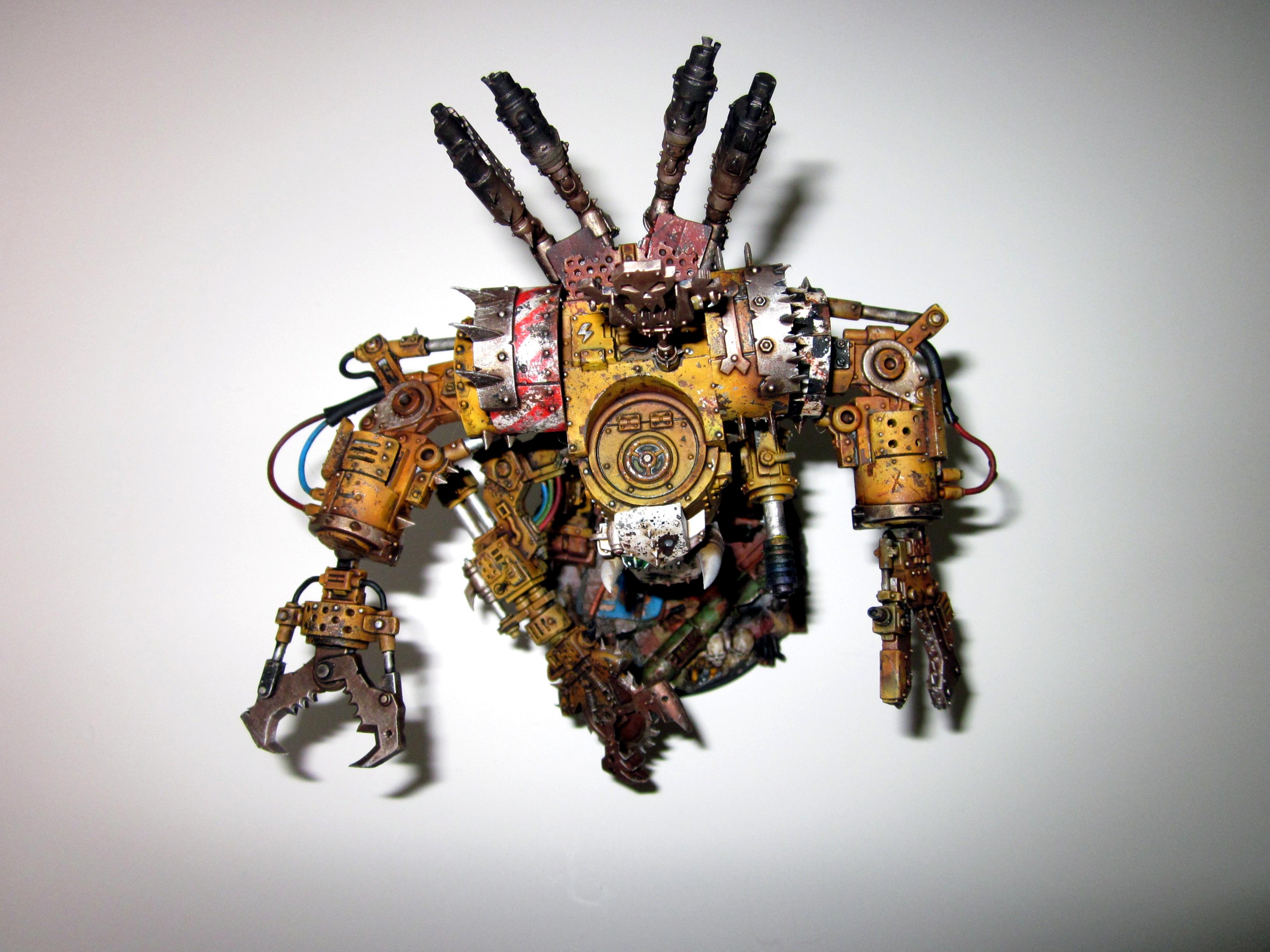 Bad Moonz, Deff Dread, Orks, Weathered