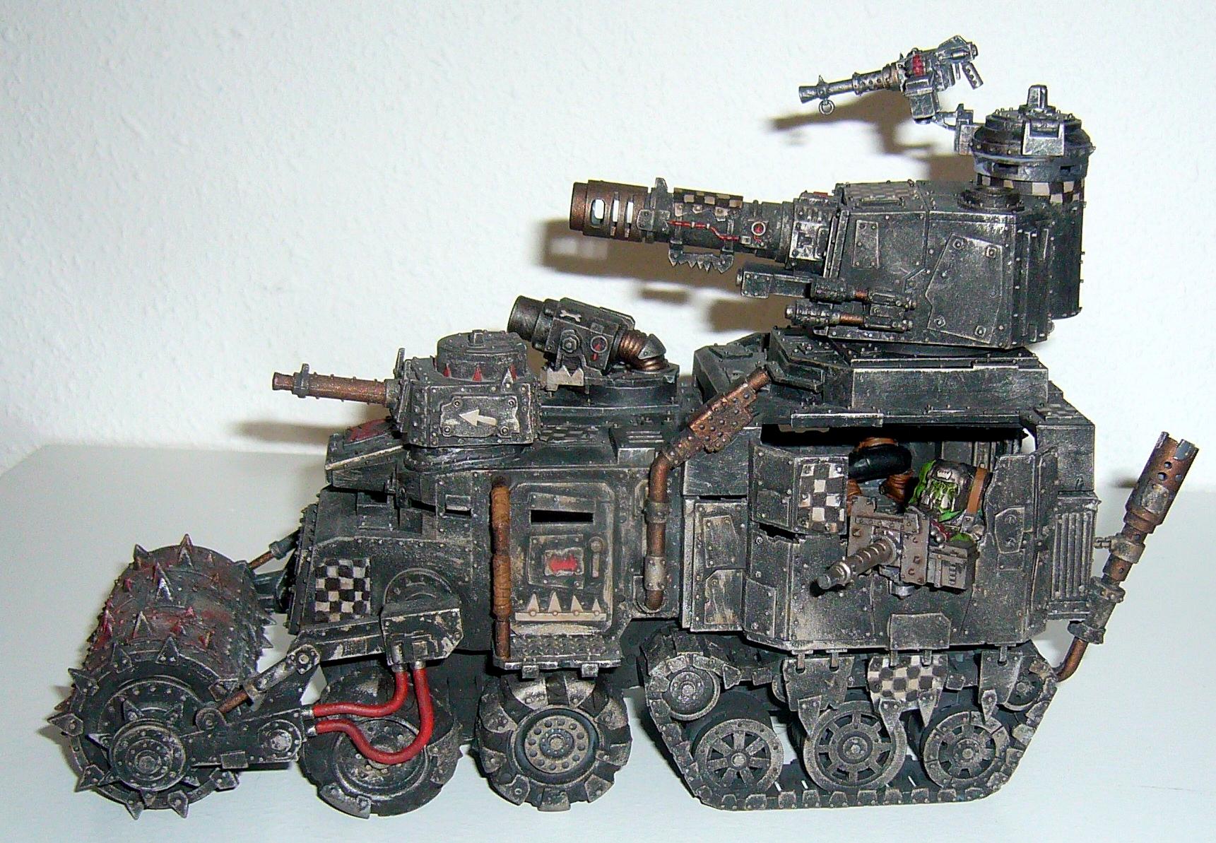 Battlewagon, Games Workshop, Orks, Warhammer 40,000