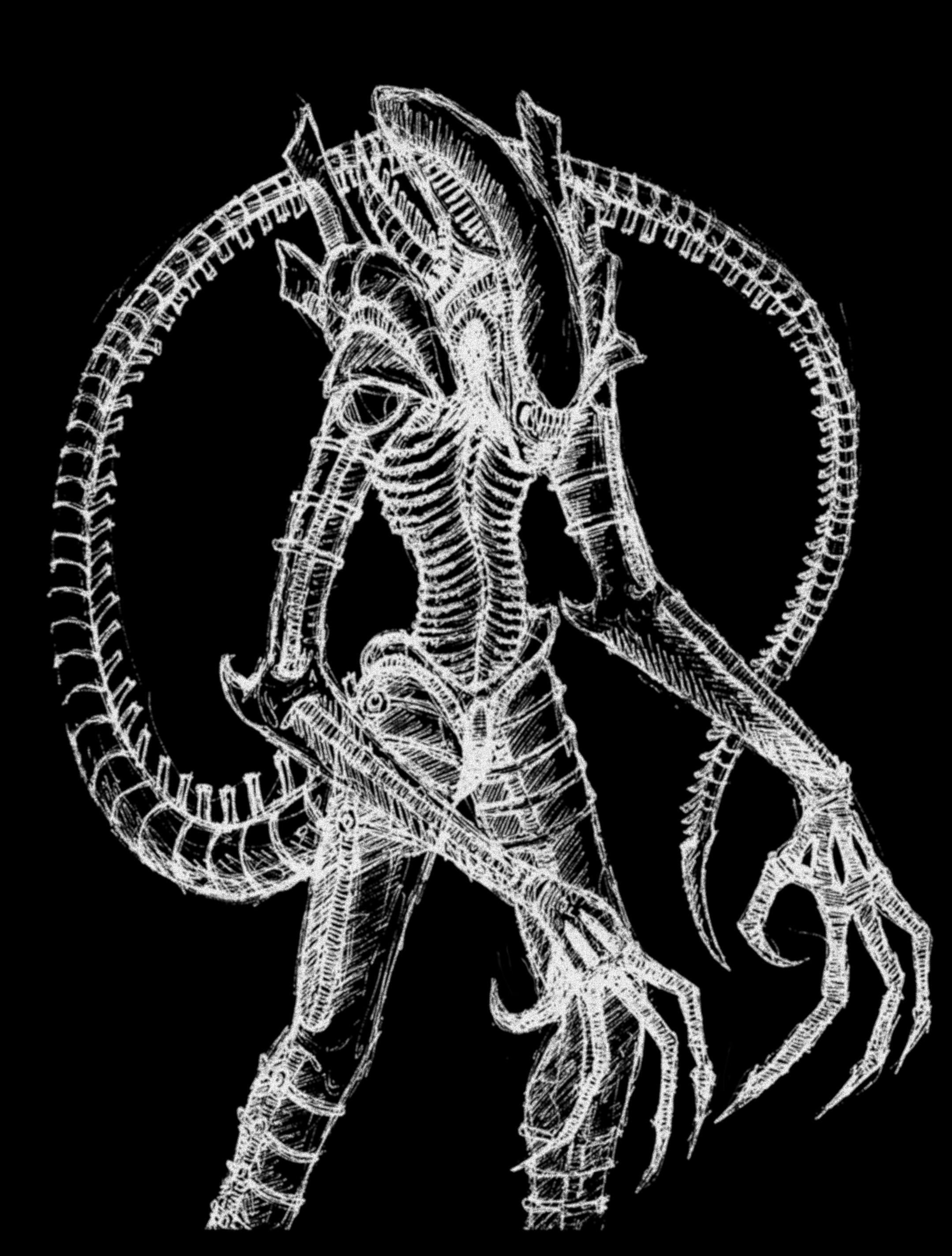 Alien Concept Sketch