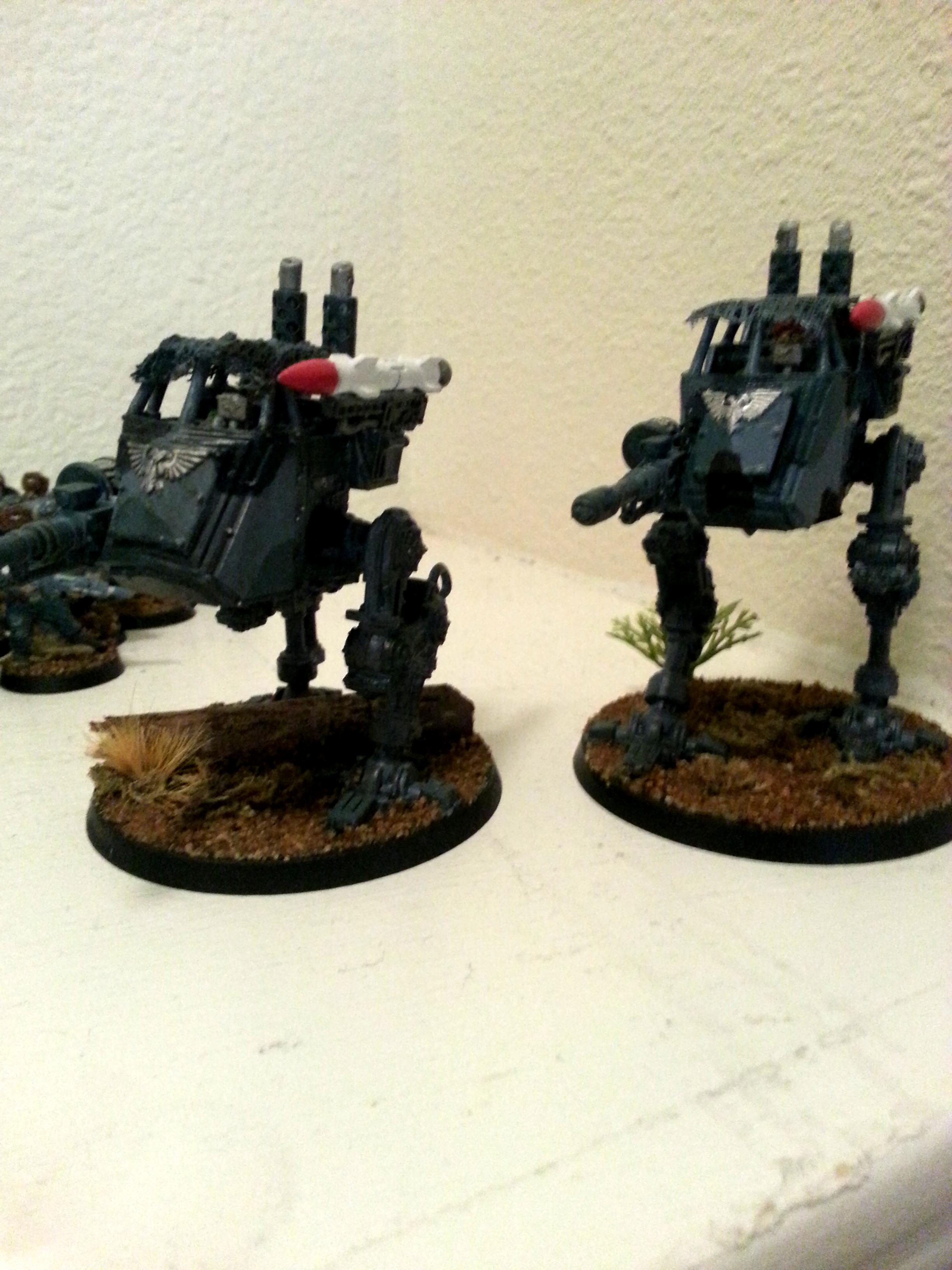 Imperial Guuard, Scout Sentinel, Walker