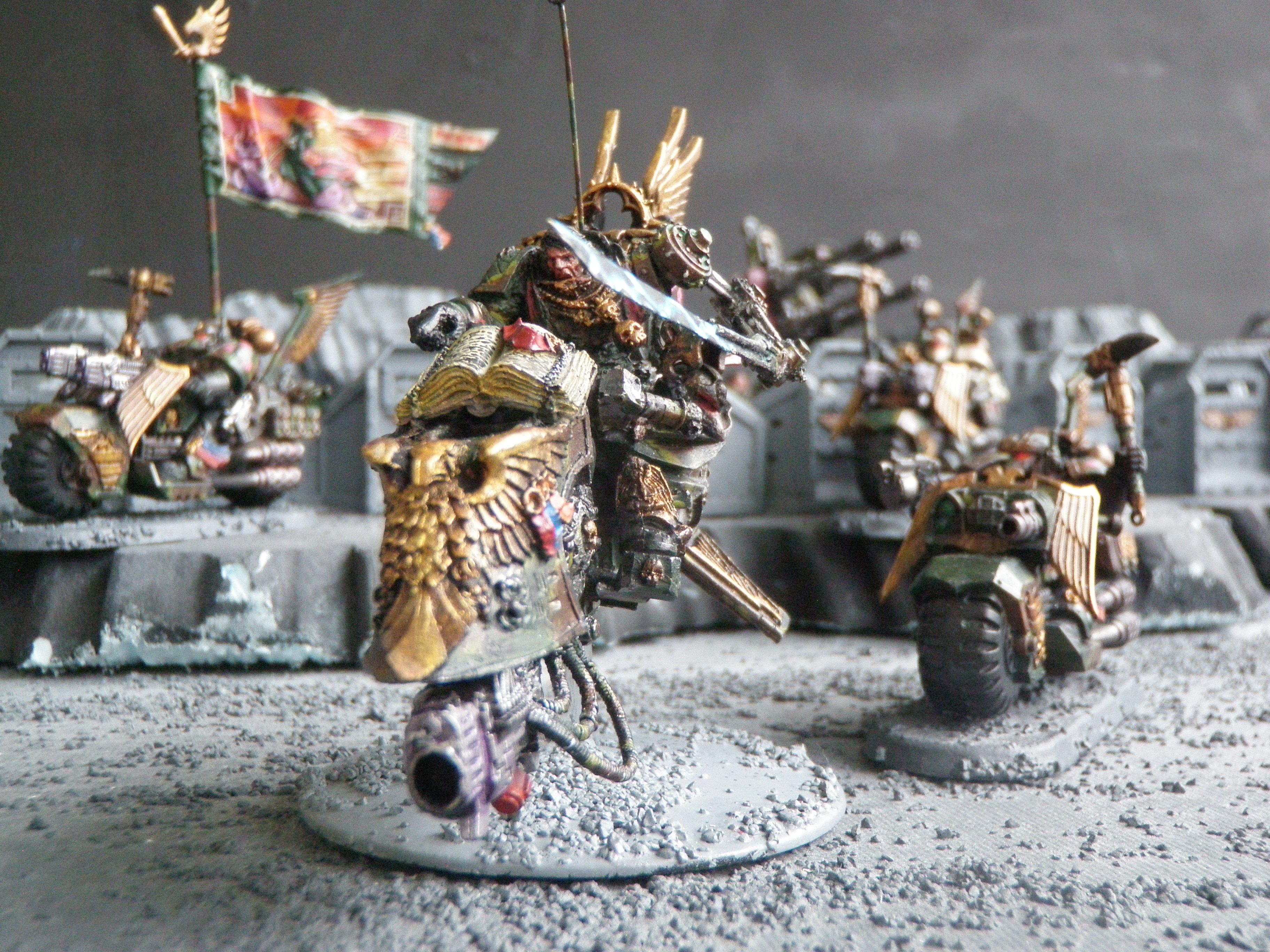 Camouflage, Command Squad, Corvex, Dark Angels, Ravenwing, Sammael